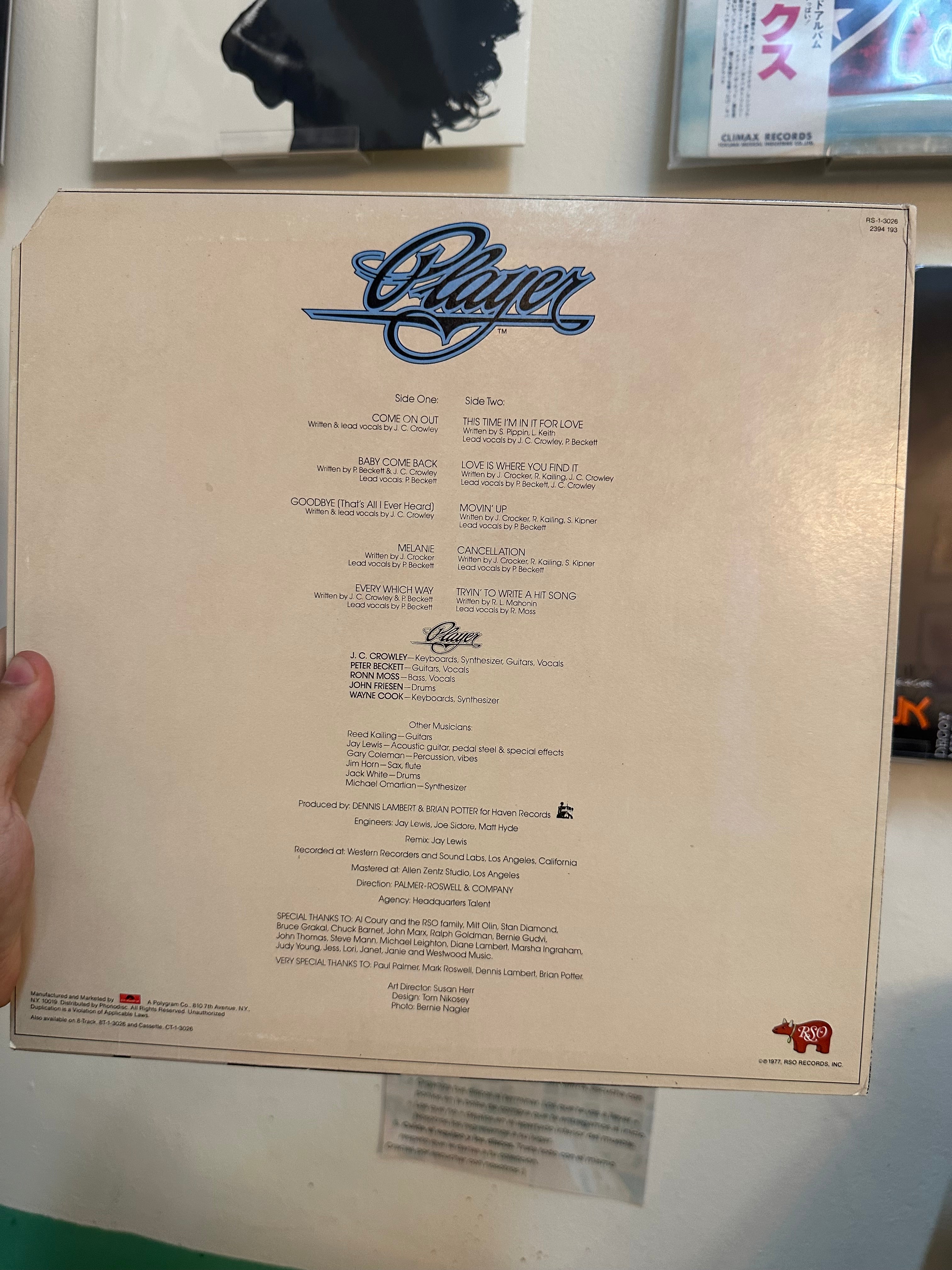 Player – Player (US 1977)