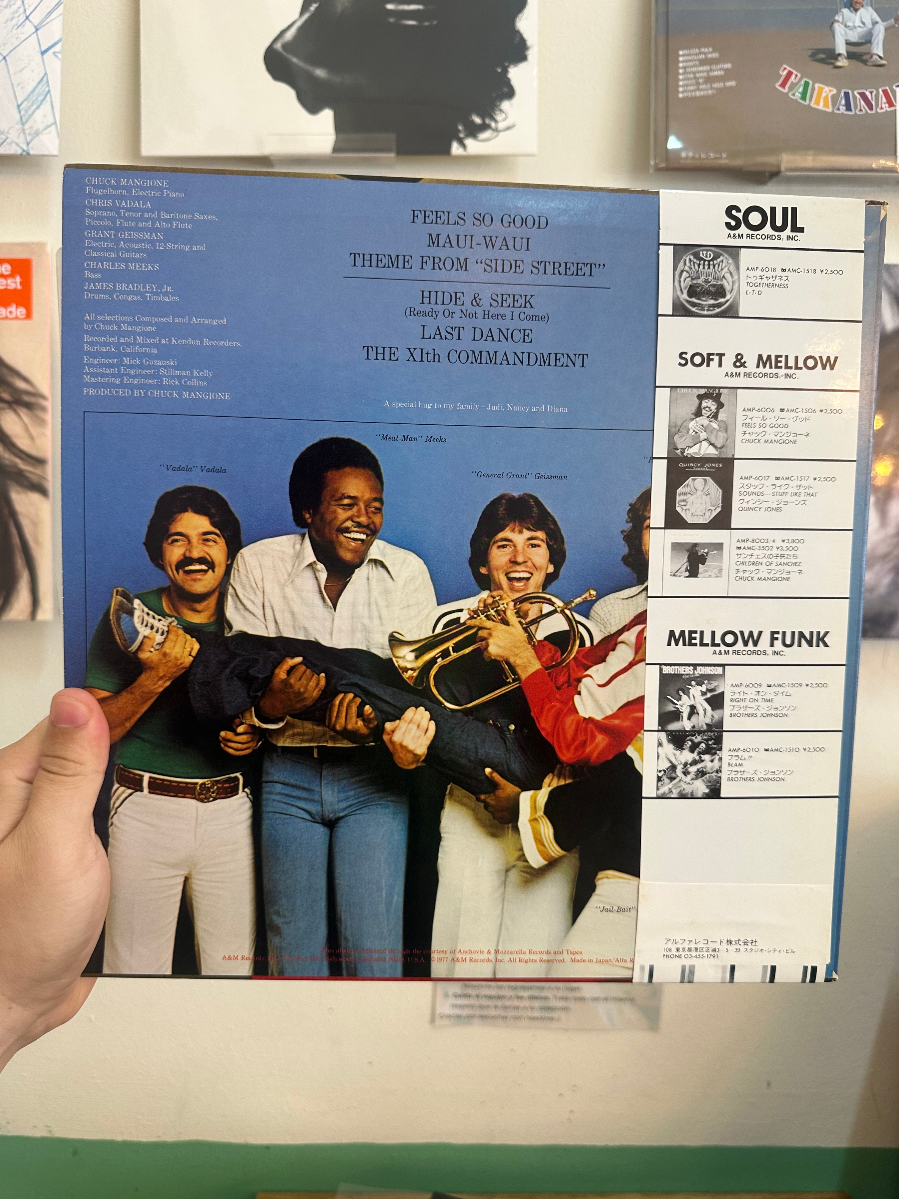 Chuck Mangione – Feels So Good (JPN-1979)
