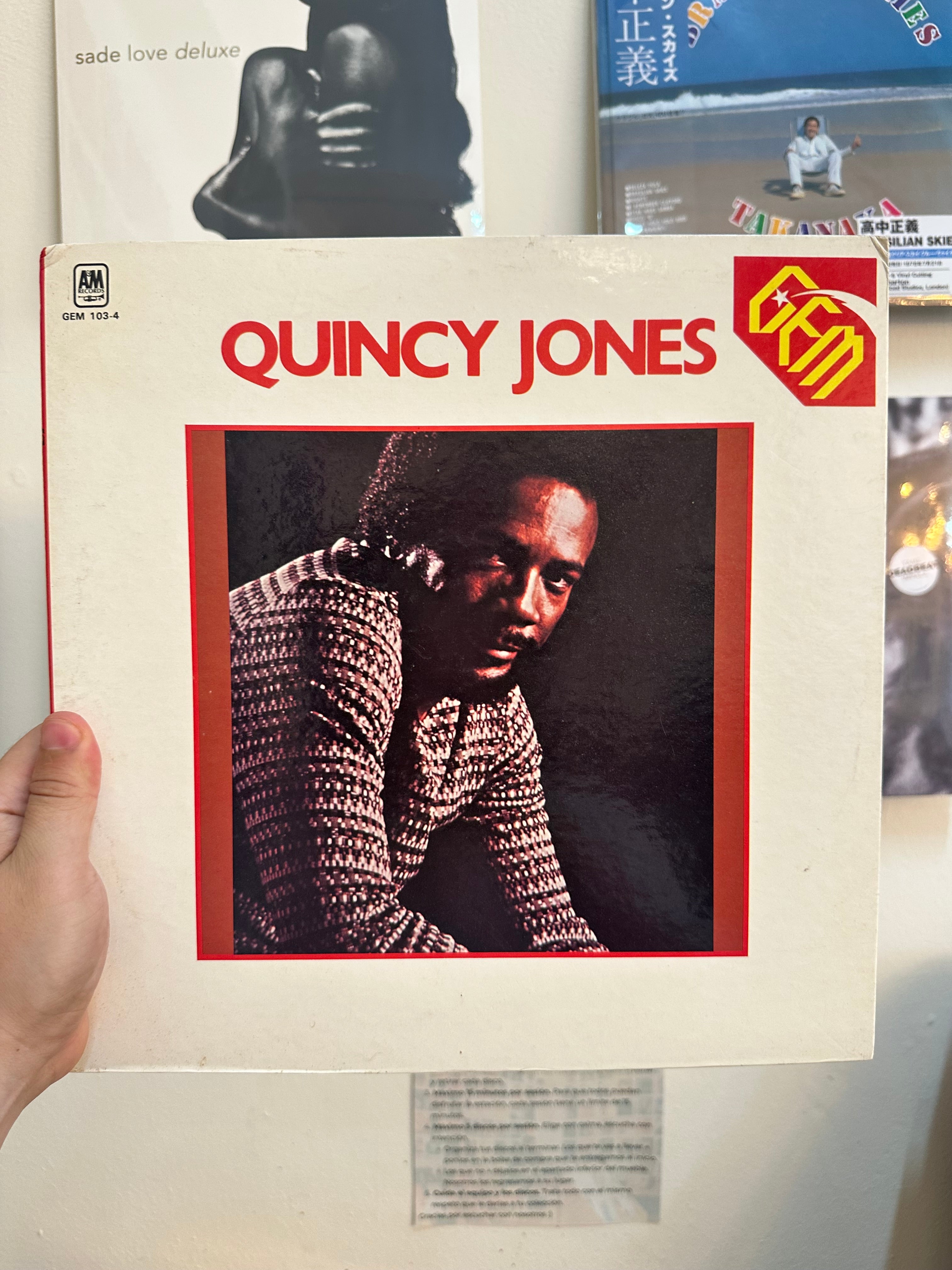 Quincy Jones – Gem Of Quincy Jones (JPN 1973) SOLO TRAE LADO 3 Y 4