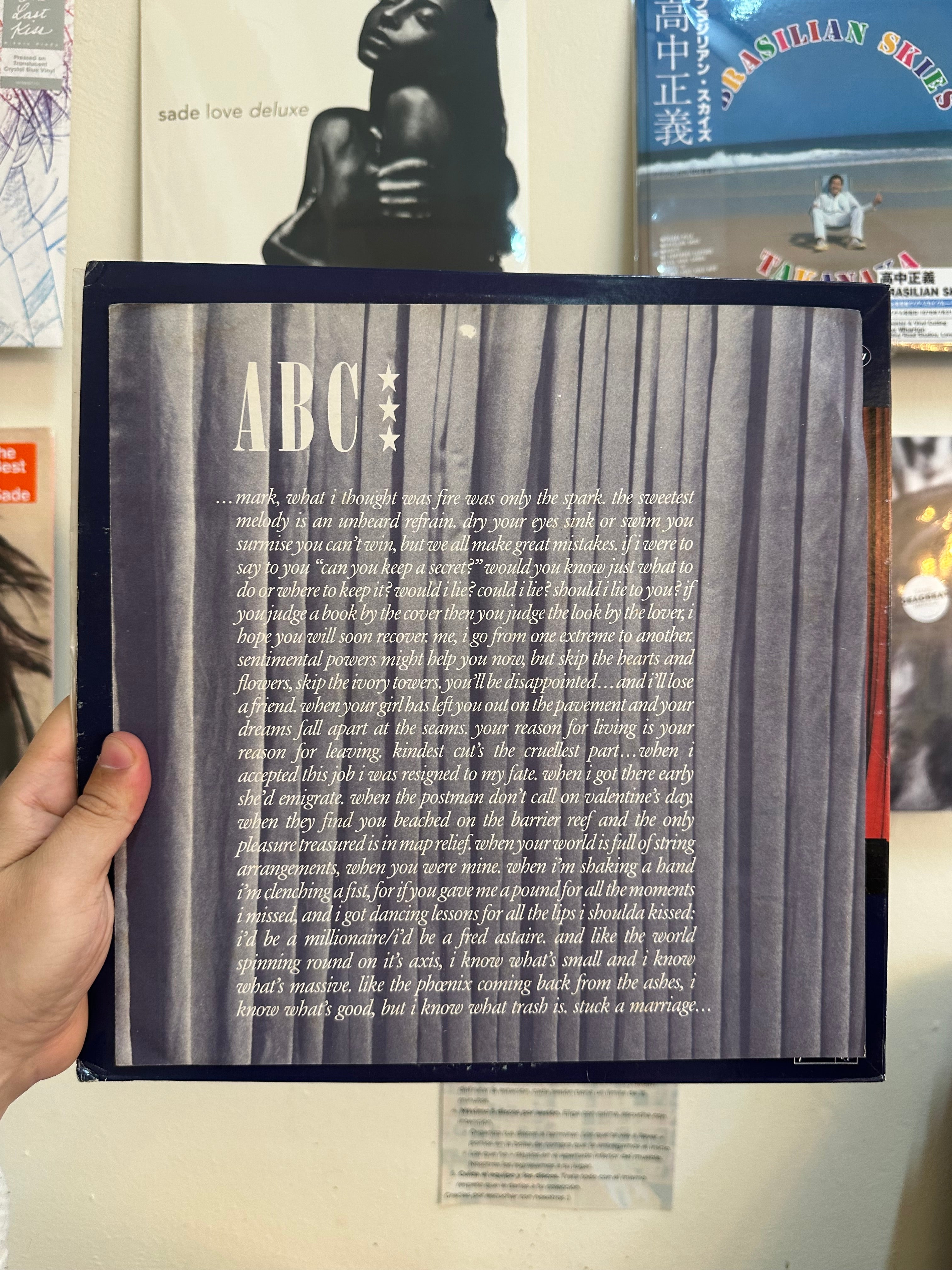 ABC – The Lexicon Of Love (JPN 1982)