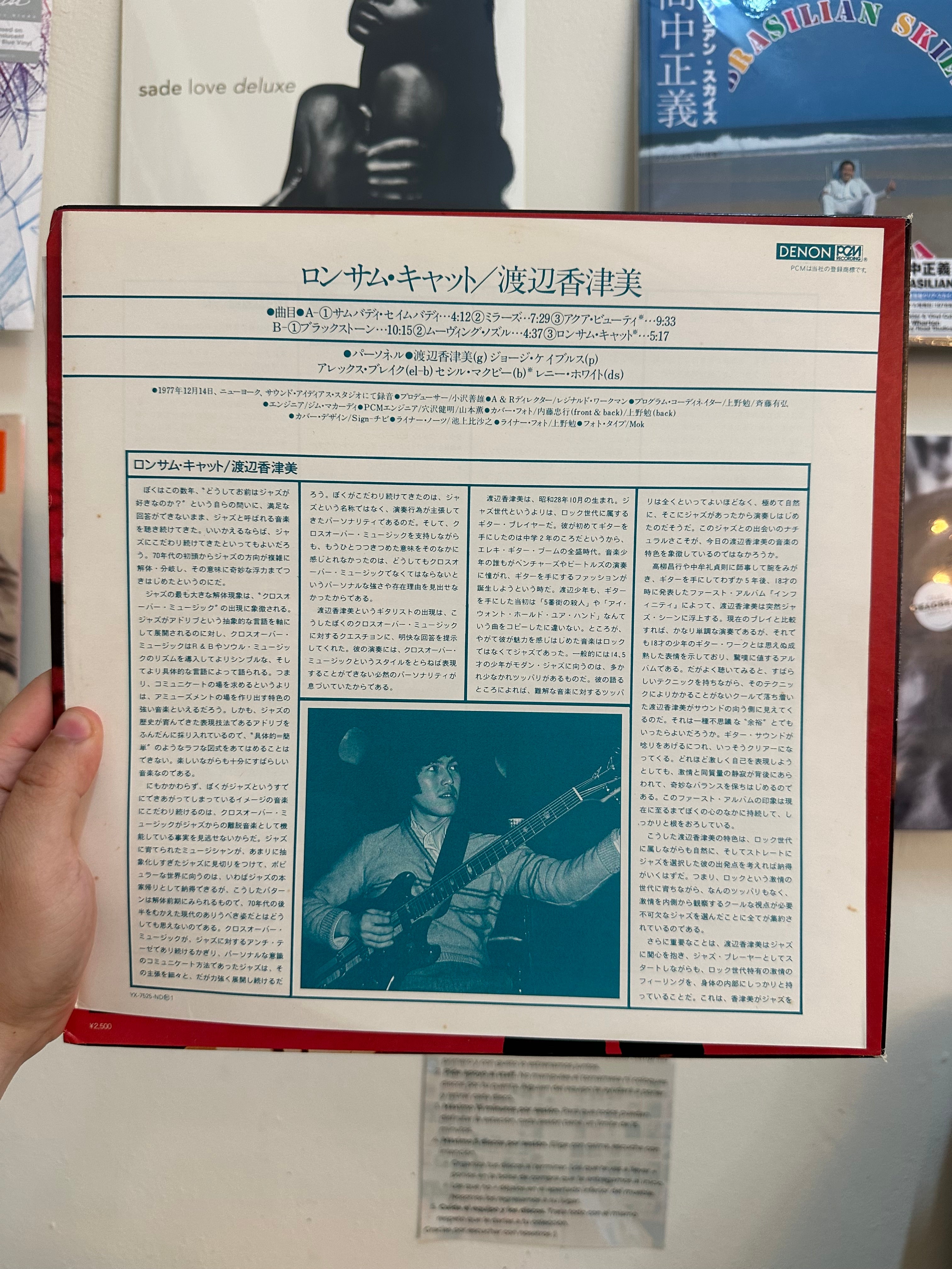 Kazumi Watanabe – Lonesome Cat (JPN-1978)