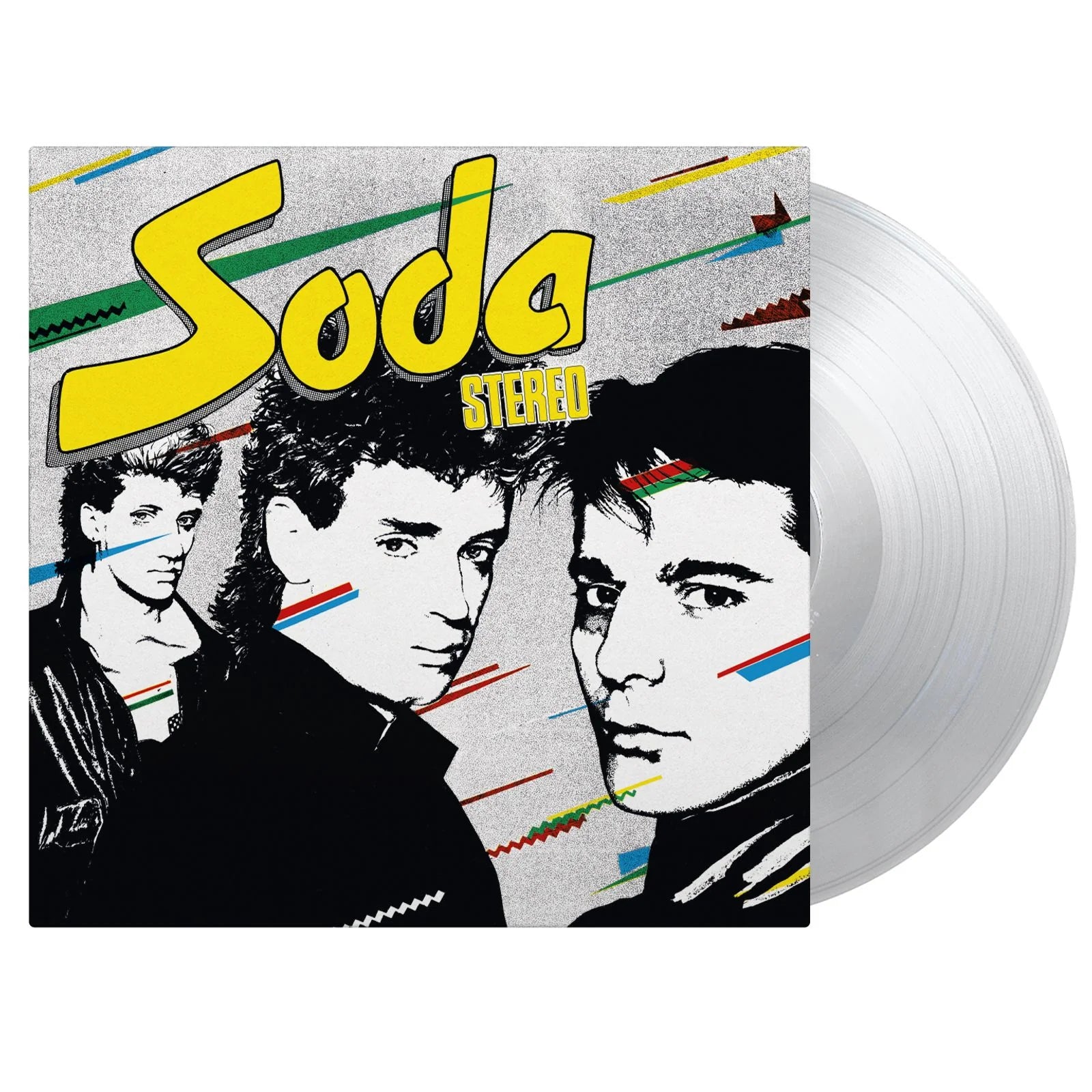SODA STEREO - SODA STEREO (NUMBERED/CRYSTAL CLEAR VINYL)