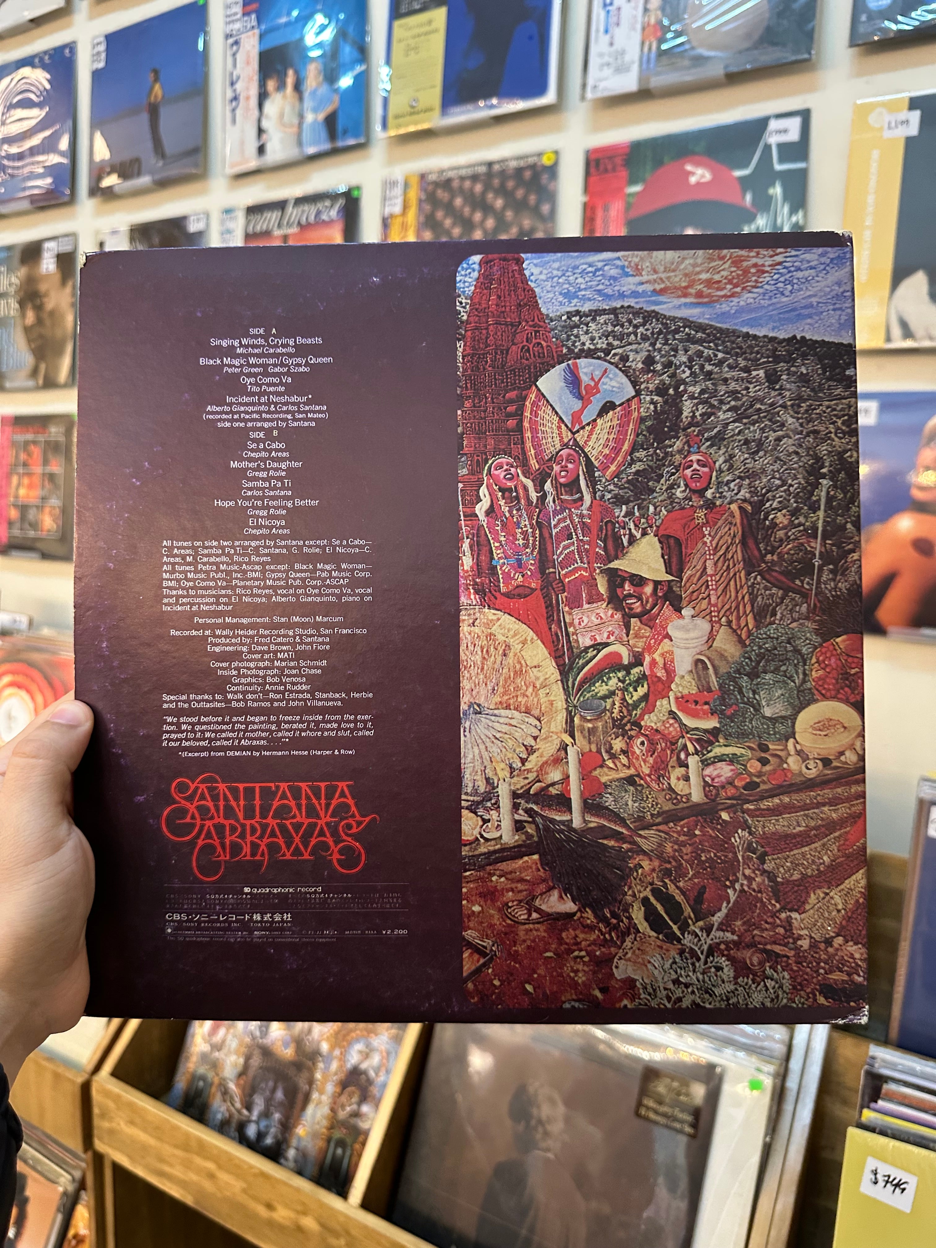 Santana – Abraxas (JPN 1972)