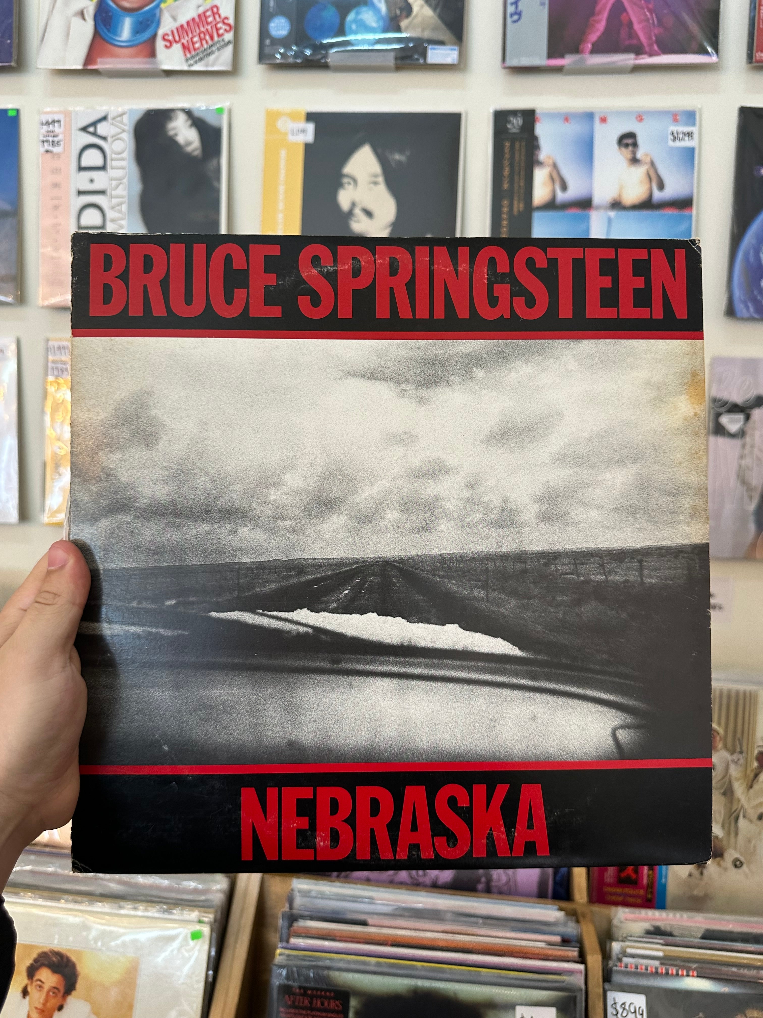 Bruce Springsteen = ブルース・スプリングスティーン* – Nebraska = ネブラスカ (JPN-1982)