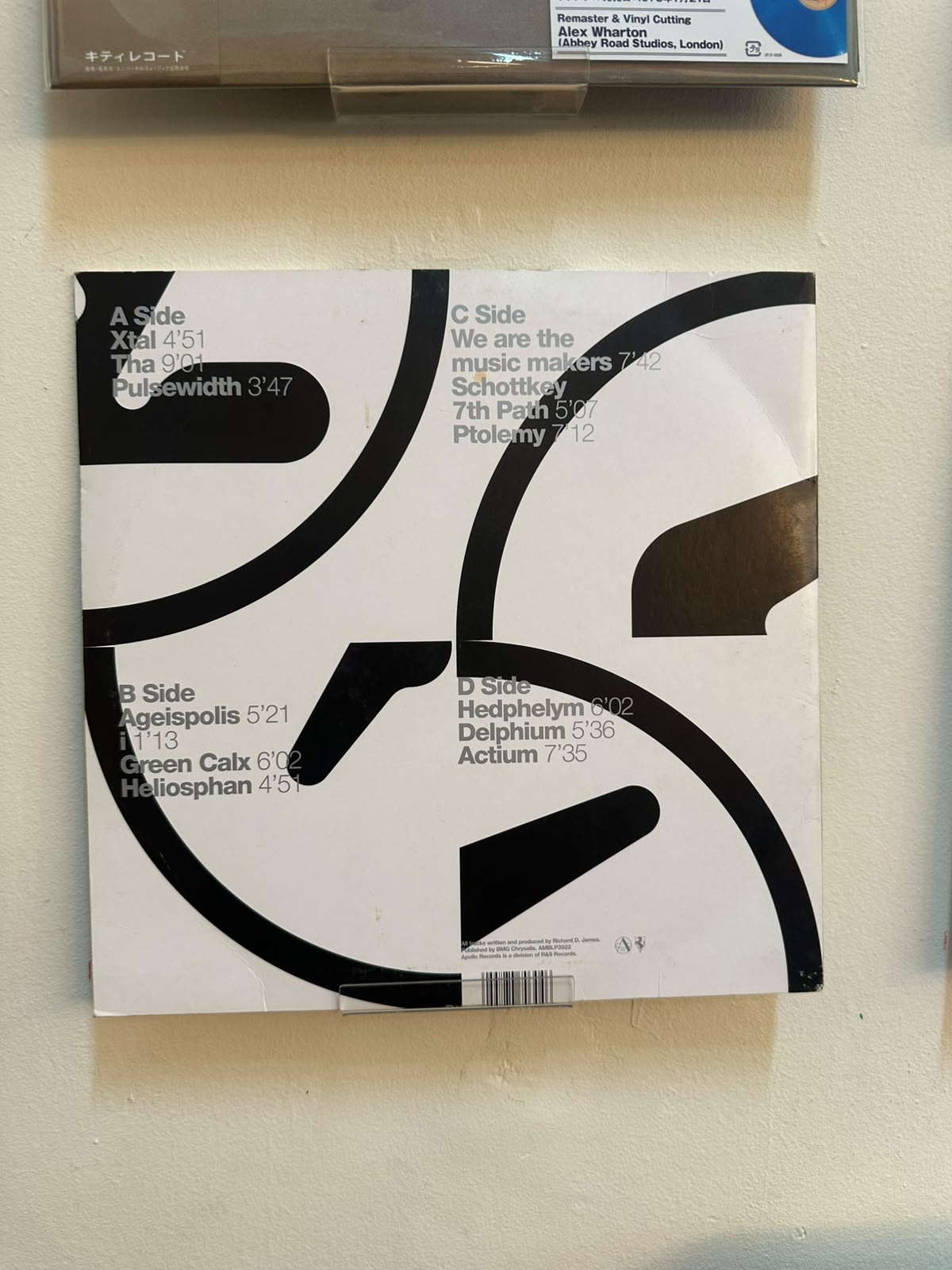 Aphex Twin – Selected Ambient Works 85-92 (2013, UK, Apollo)