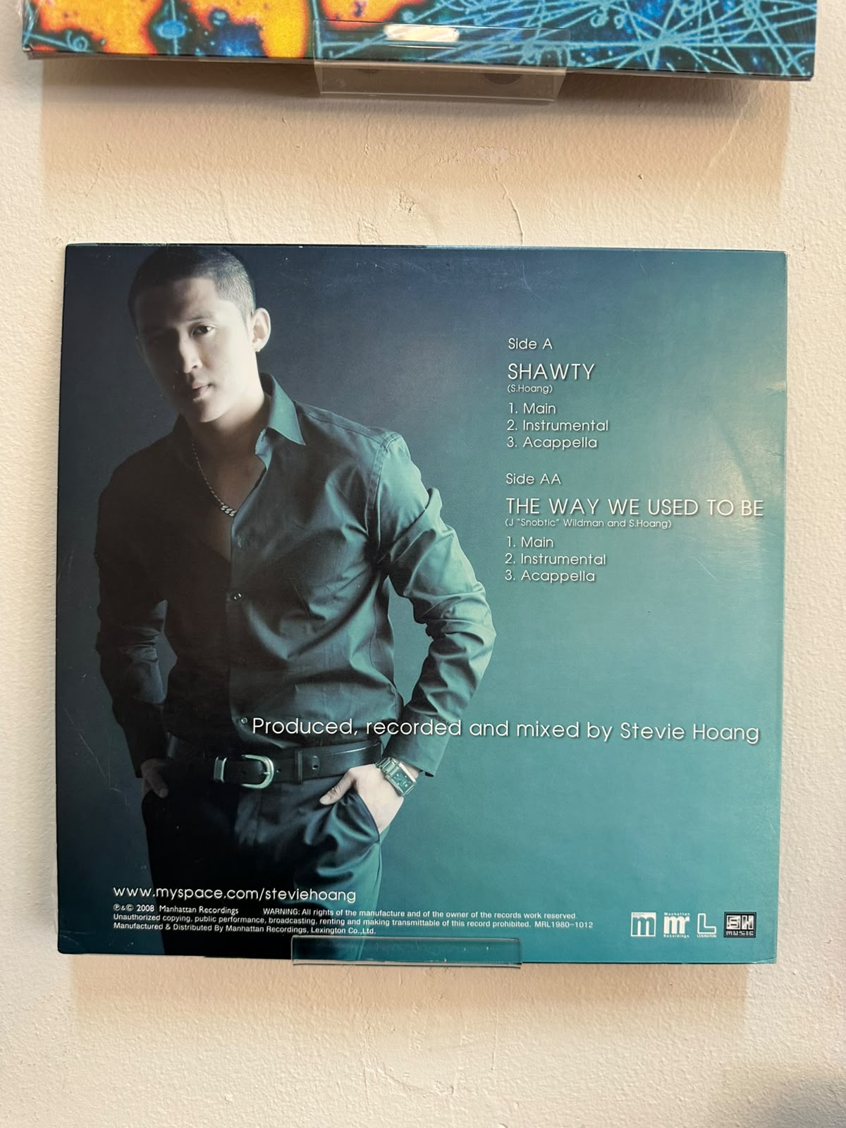 Stevie Hoang – Shawty / The Way We Used To Be (JPN 2008)