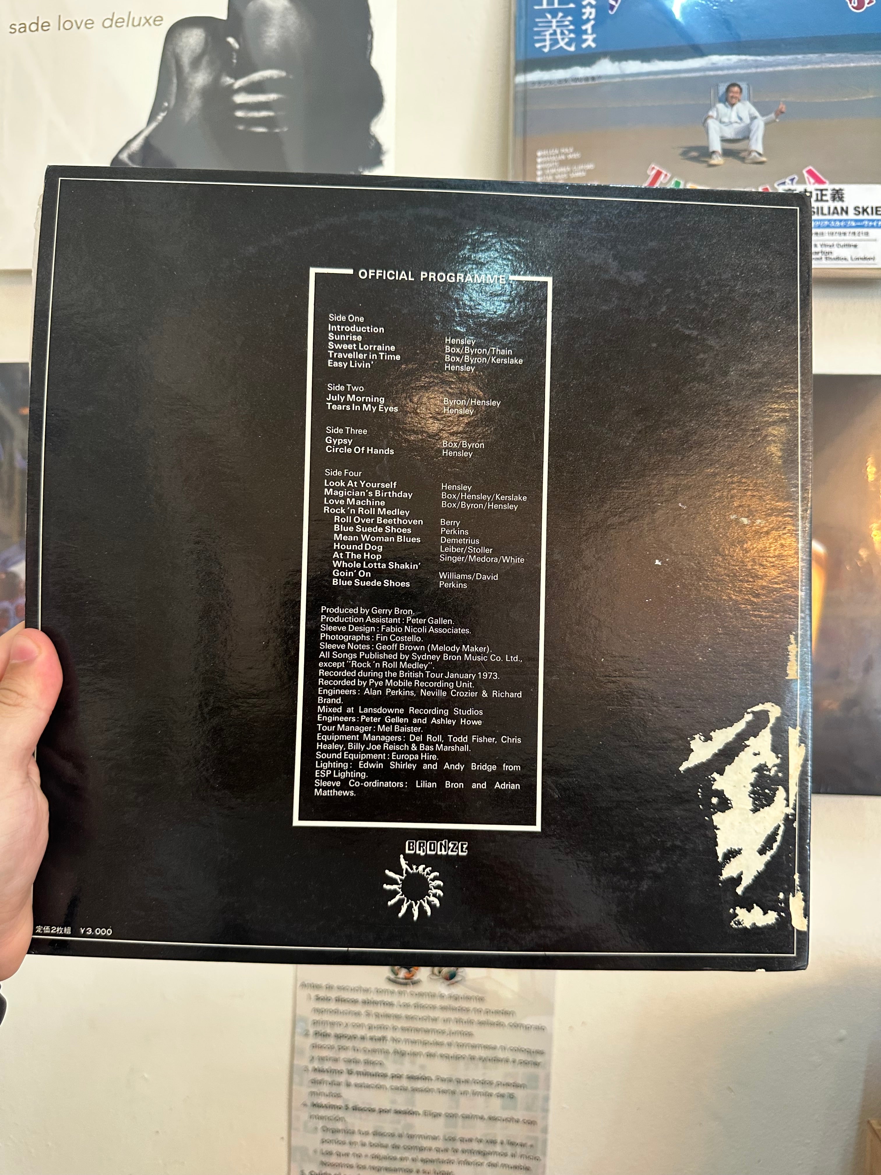 Uriah Heep – Uriah Heep Live (JPN 1973)
