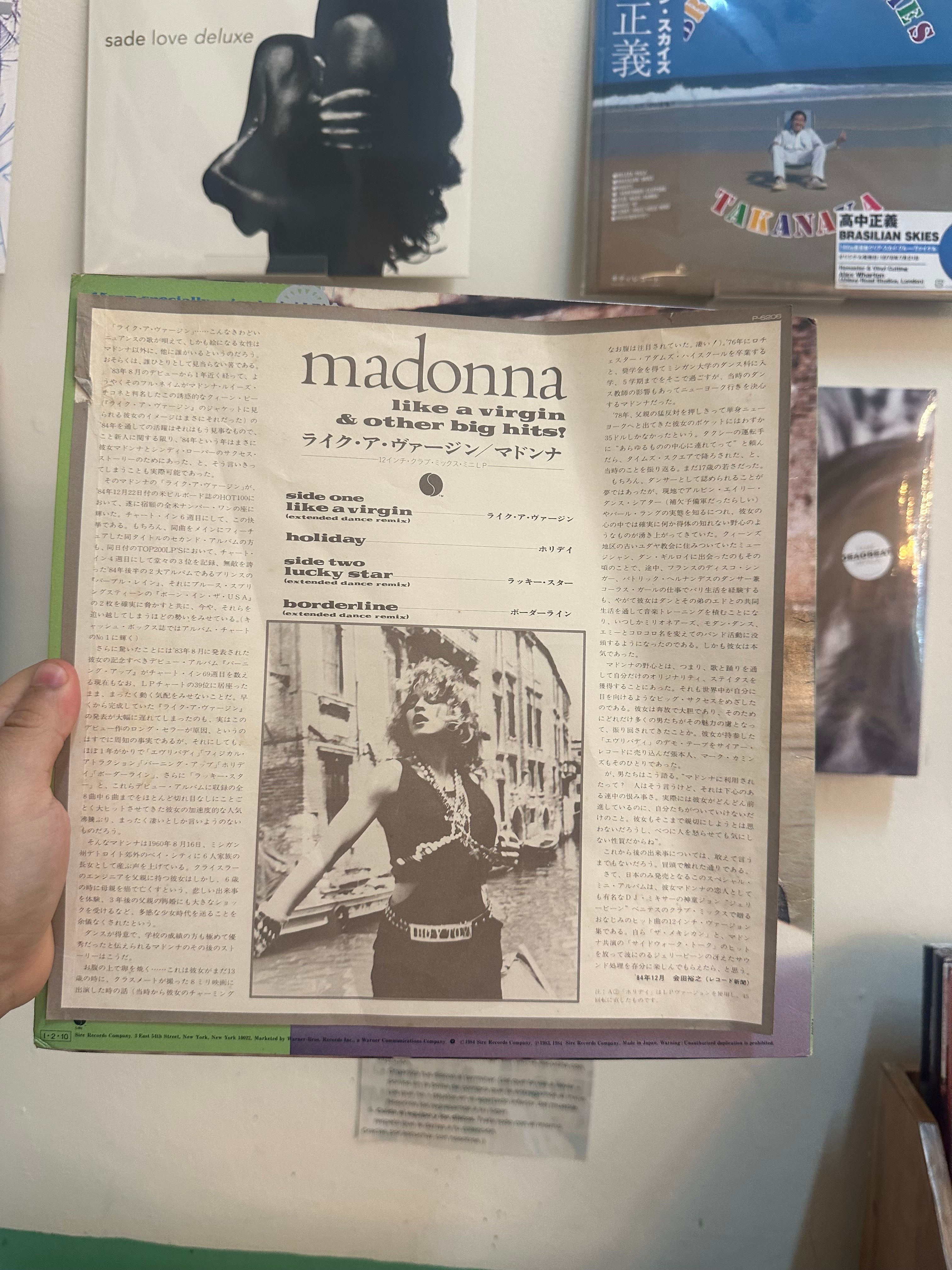 Madonna – Like A Virgin & Other Big Hits! (JPN 1985)