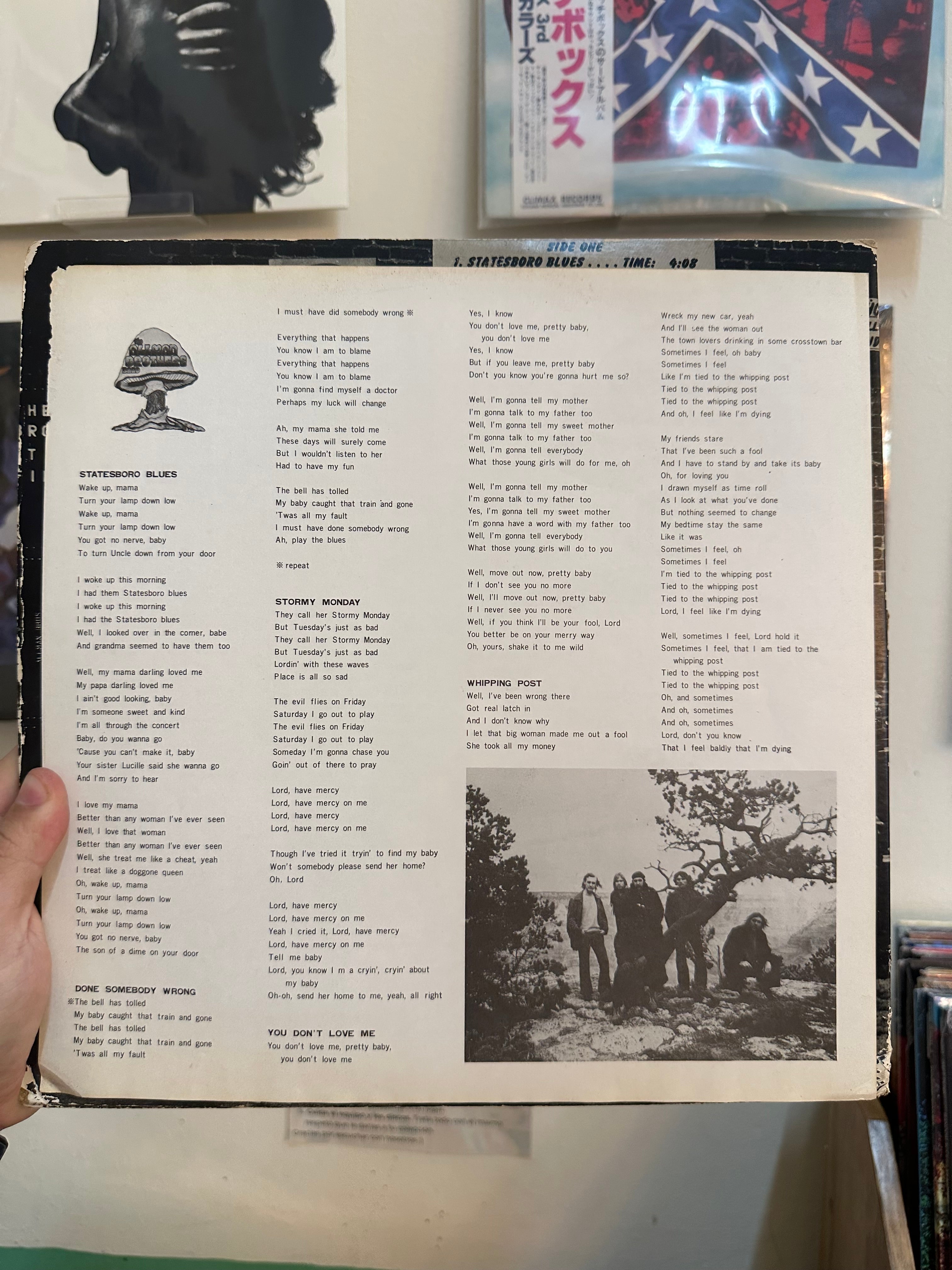 The Allman Brothers Band – The Allman Brothers Band At Fillmore East (JPN 1973)