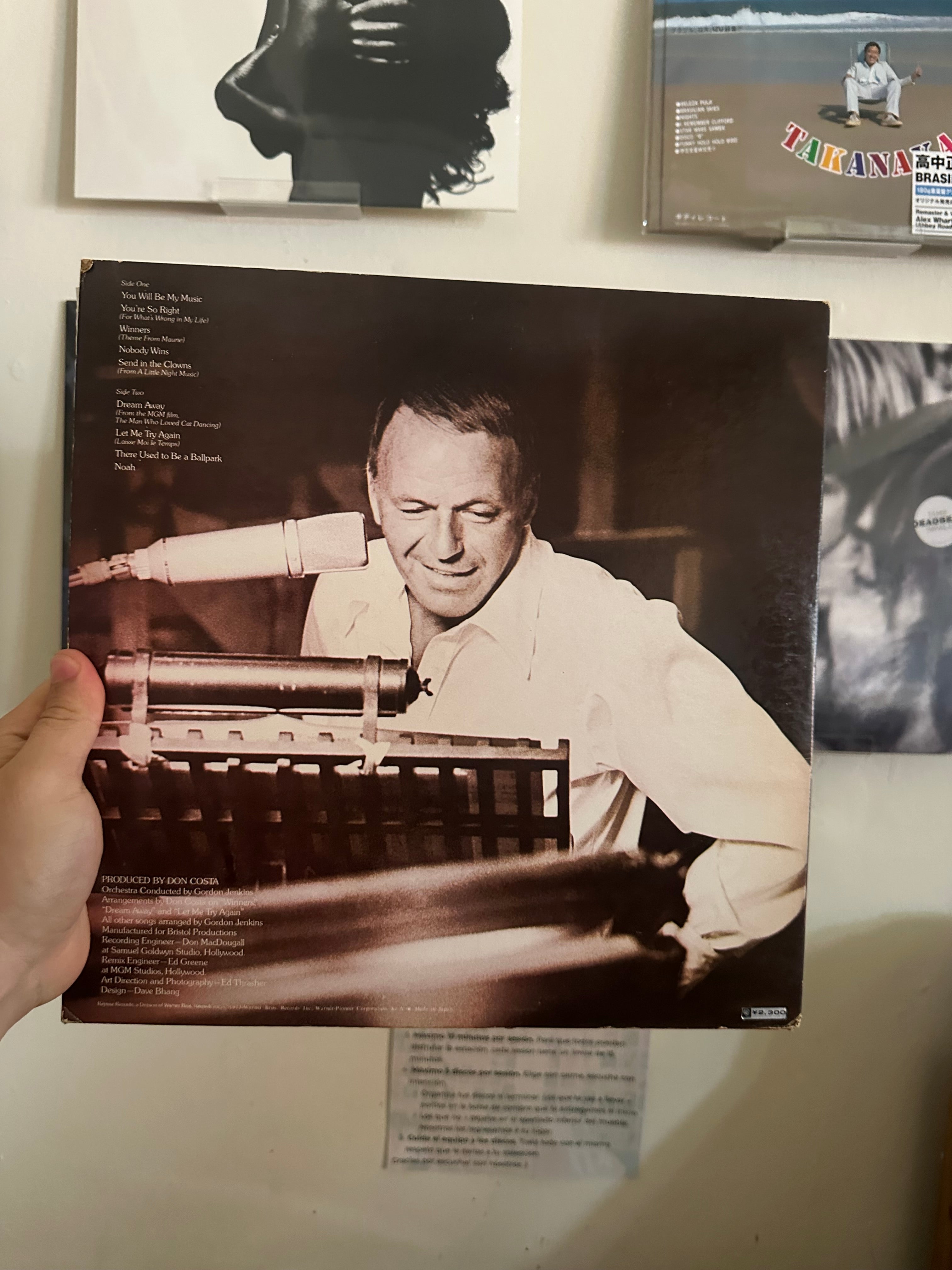 Frank Sinatra – Ol' Blue Eyes Is Back (JPN-1973)