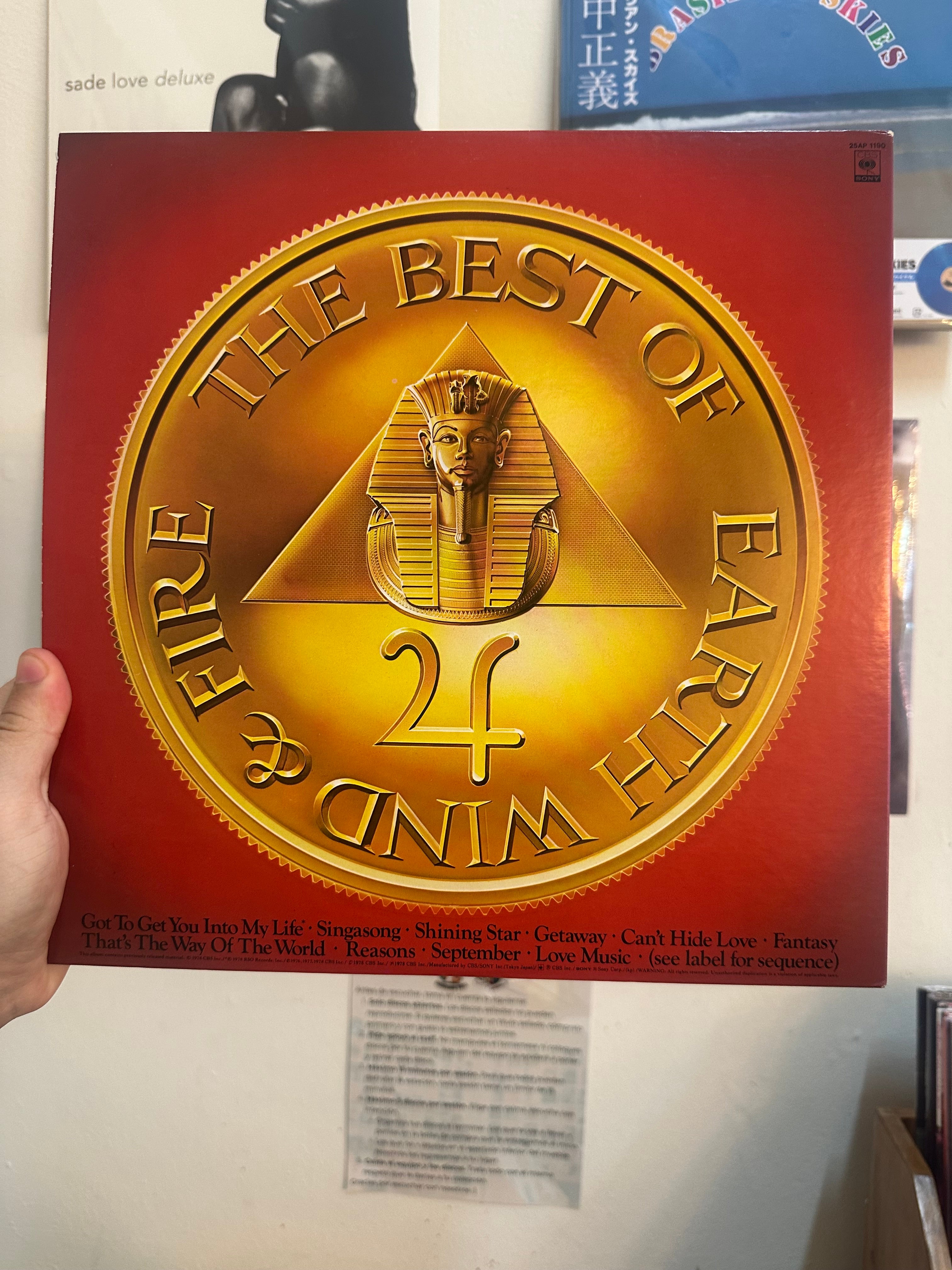 Earth, Wind & Fire – The Best Of Earth, Wind & Fire Vol. I (JPN 1978)
