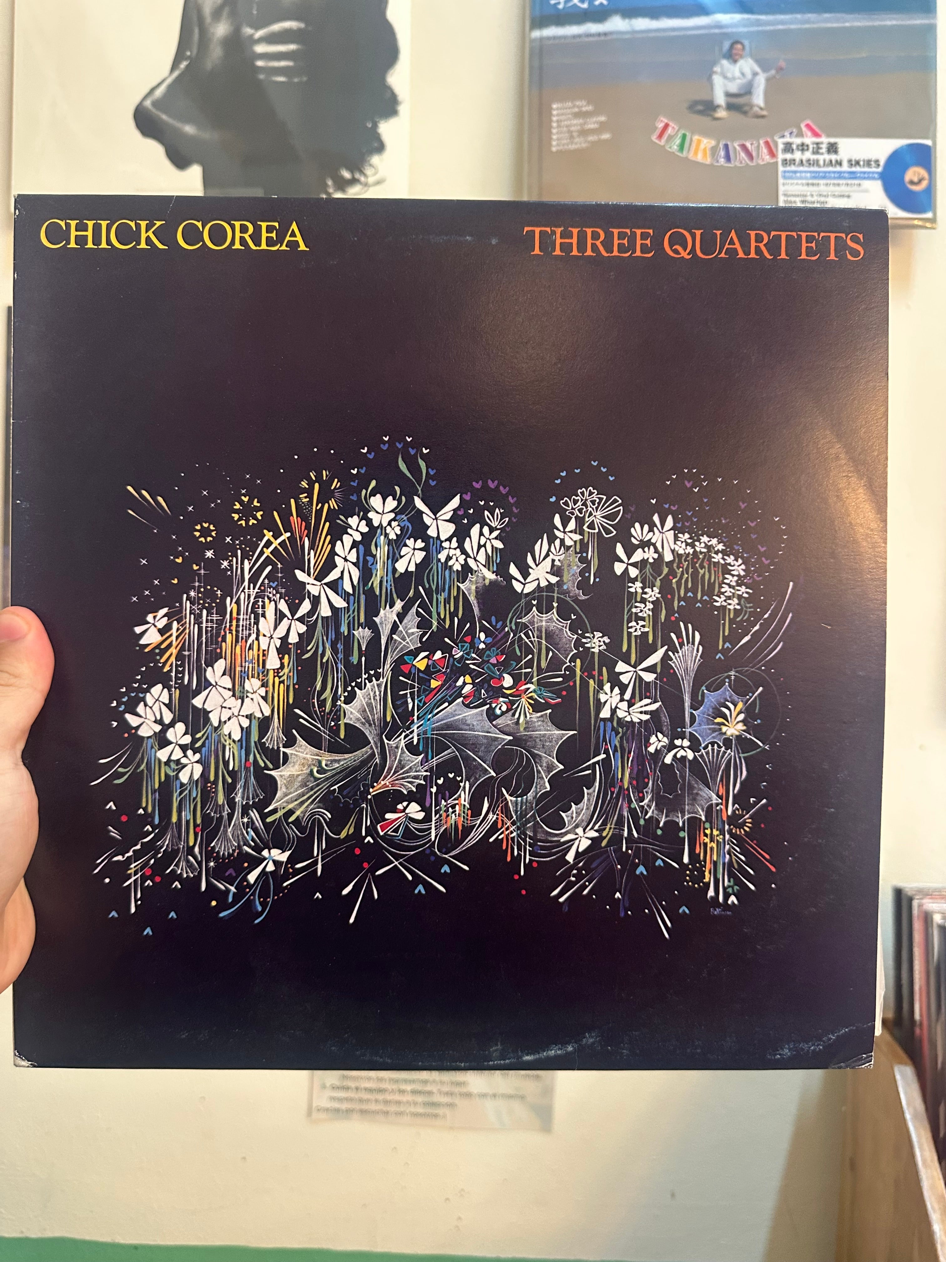 Chick Corea – Three Quartets (JPN 1981)