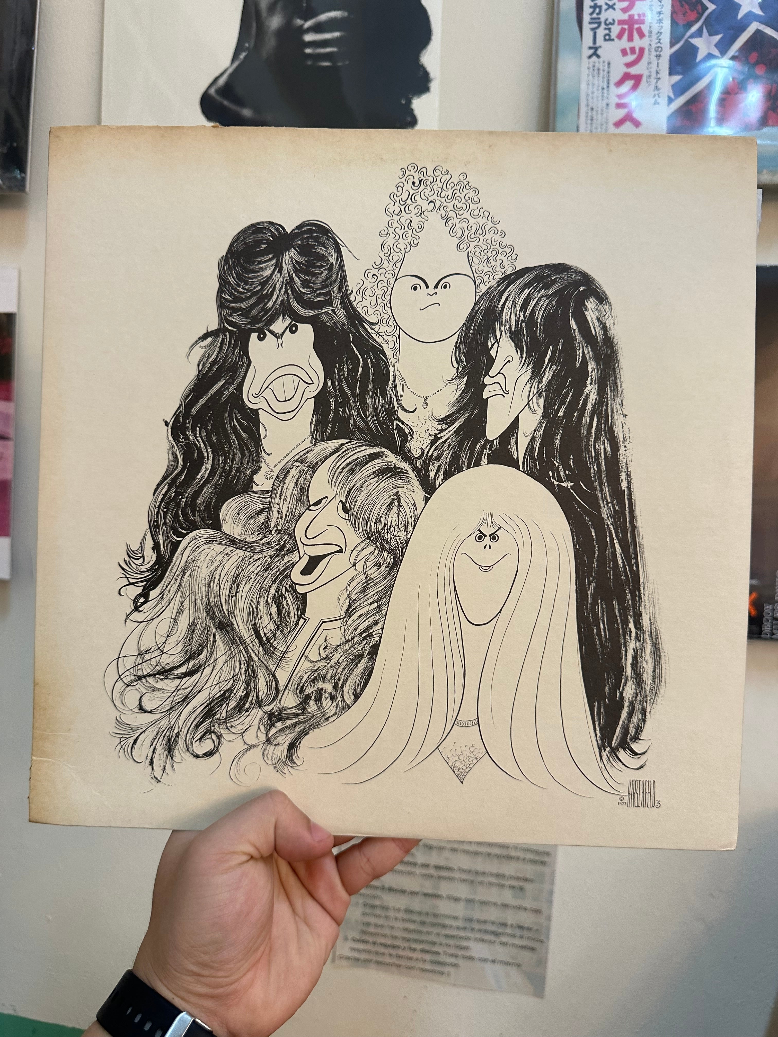 Aerosmith – Draw The Line (JPN 1977)