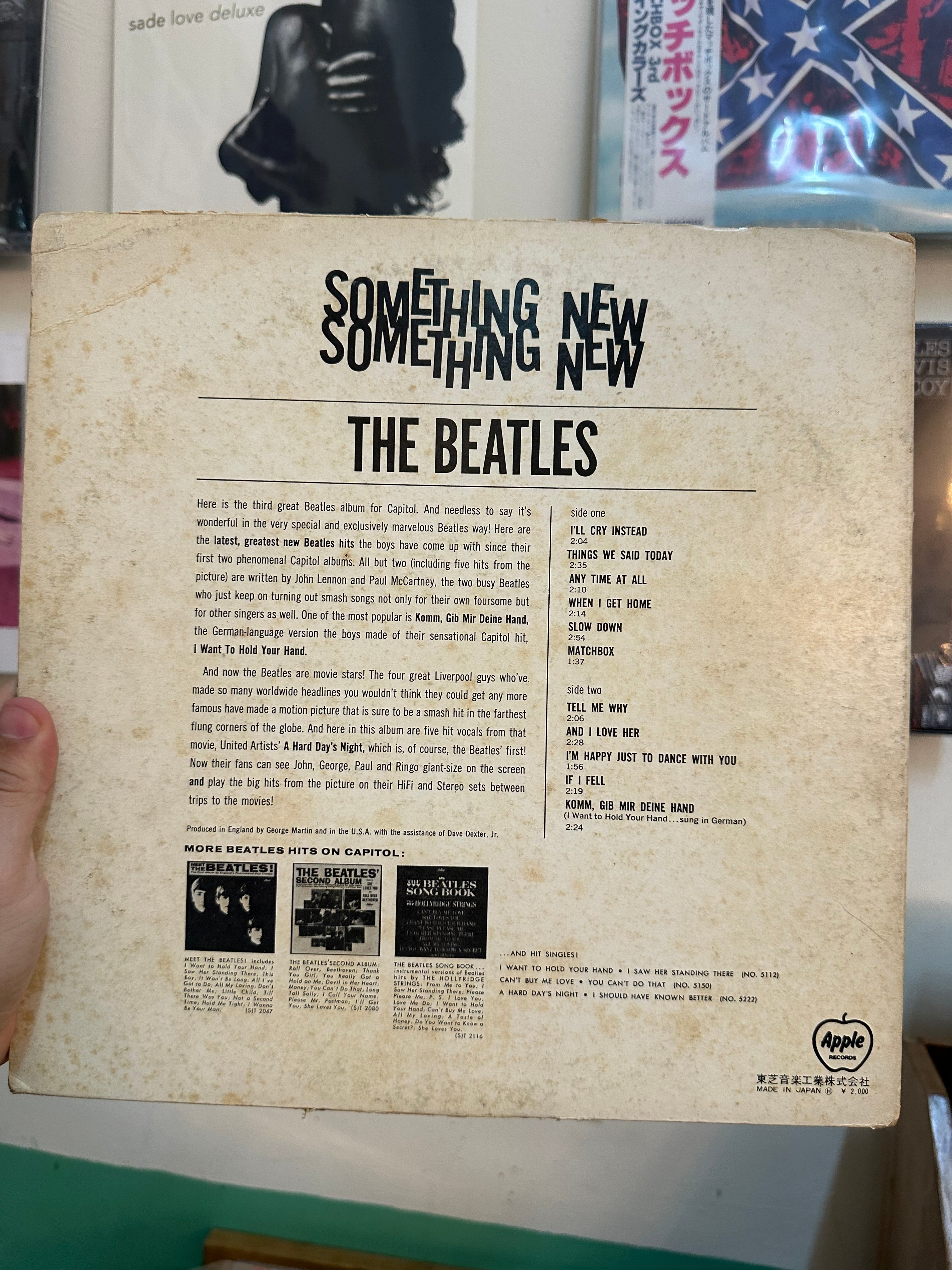 The Beatles – Something New (JPN 1970)