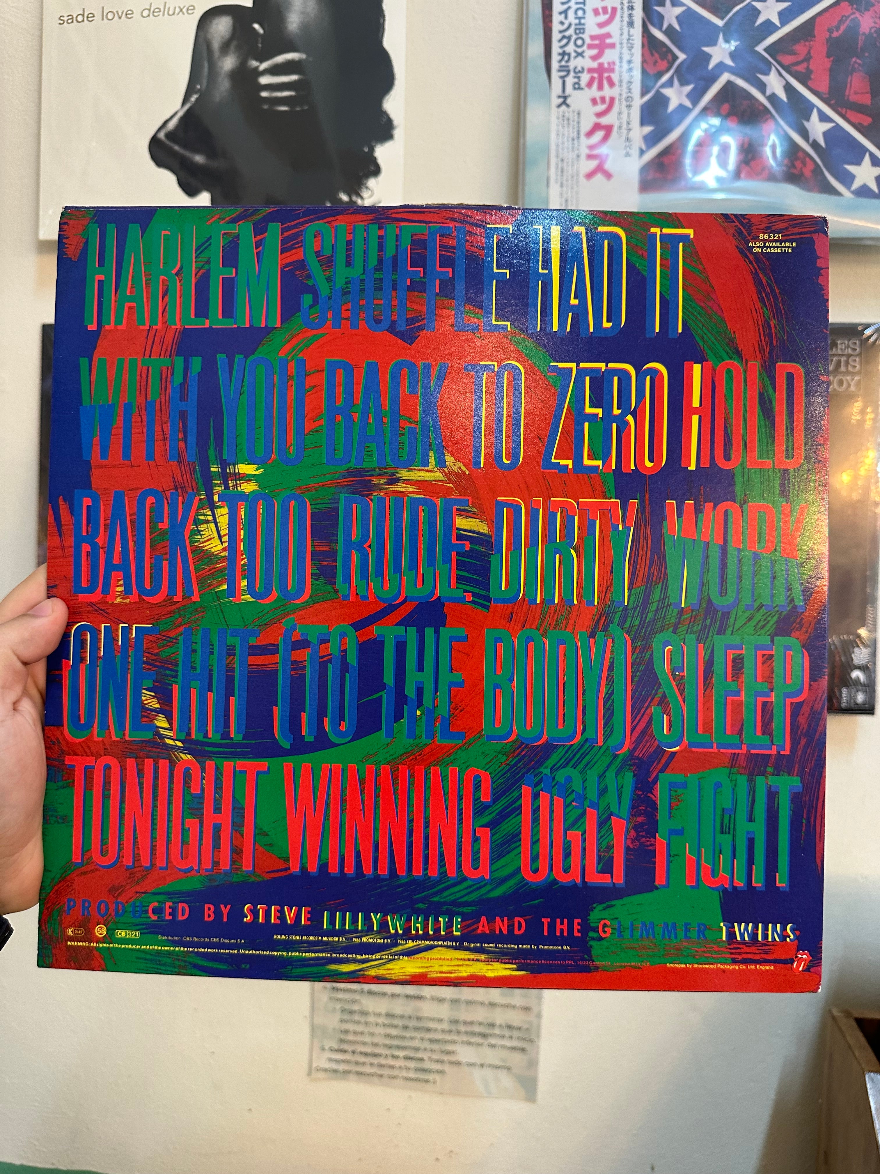 The Rolling Stones – Dirty Work (UK-1986)