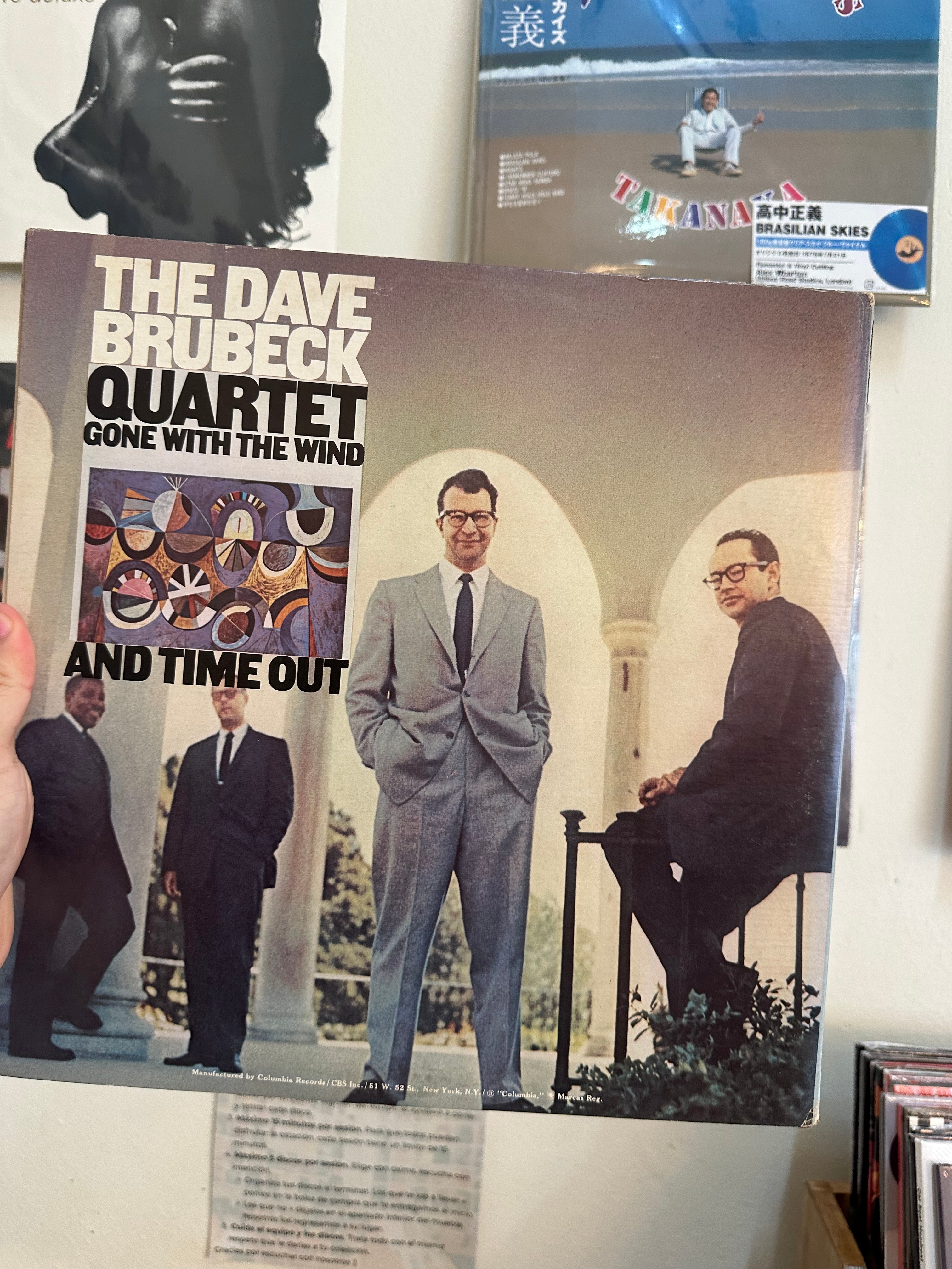 The Dave Brubeck Quartet – Gone With The Wind And Time Out (US)