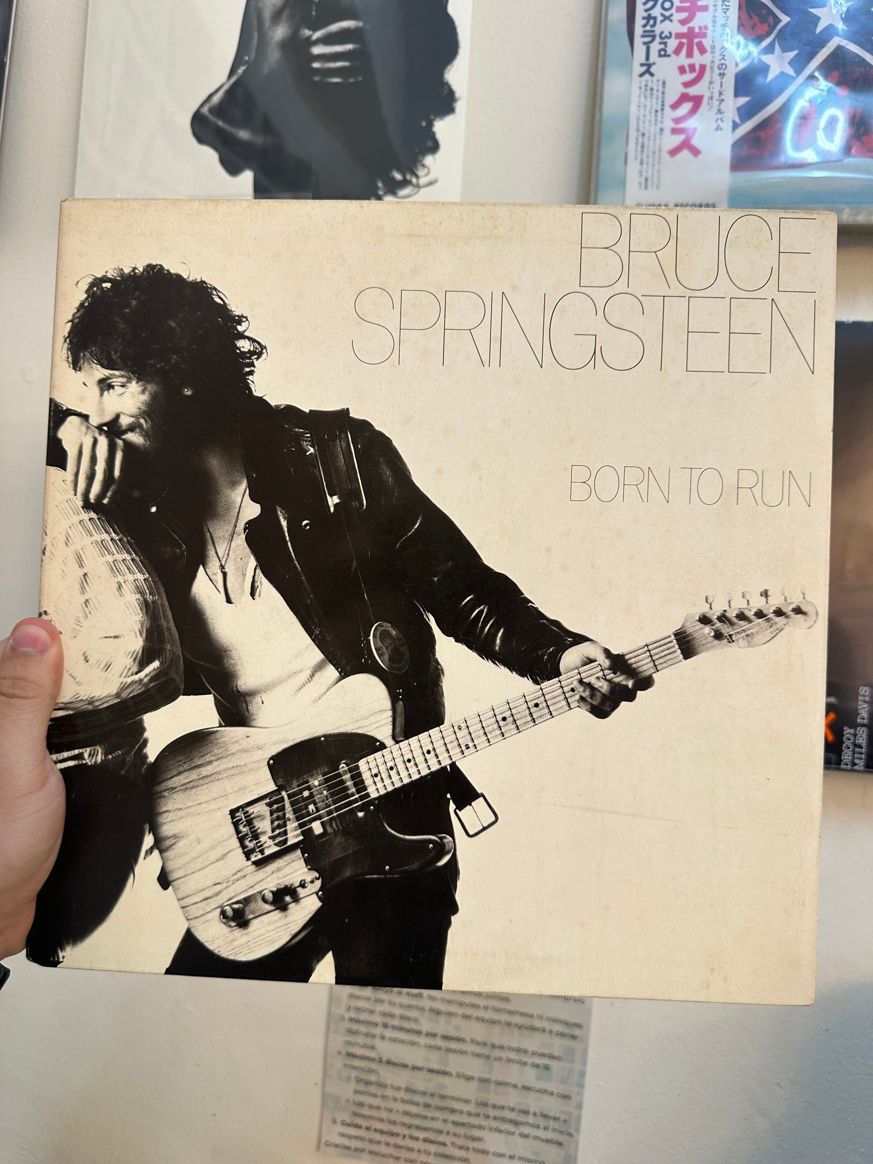 Bruce Springsteen = ブルース・スプリングスティーン* – Born To Run = 明日なき暴走 (JPN-1975)