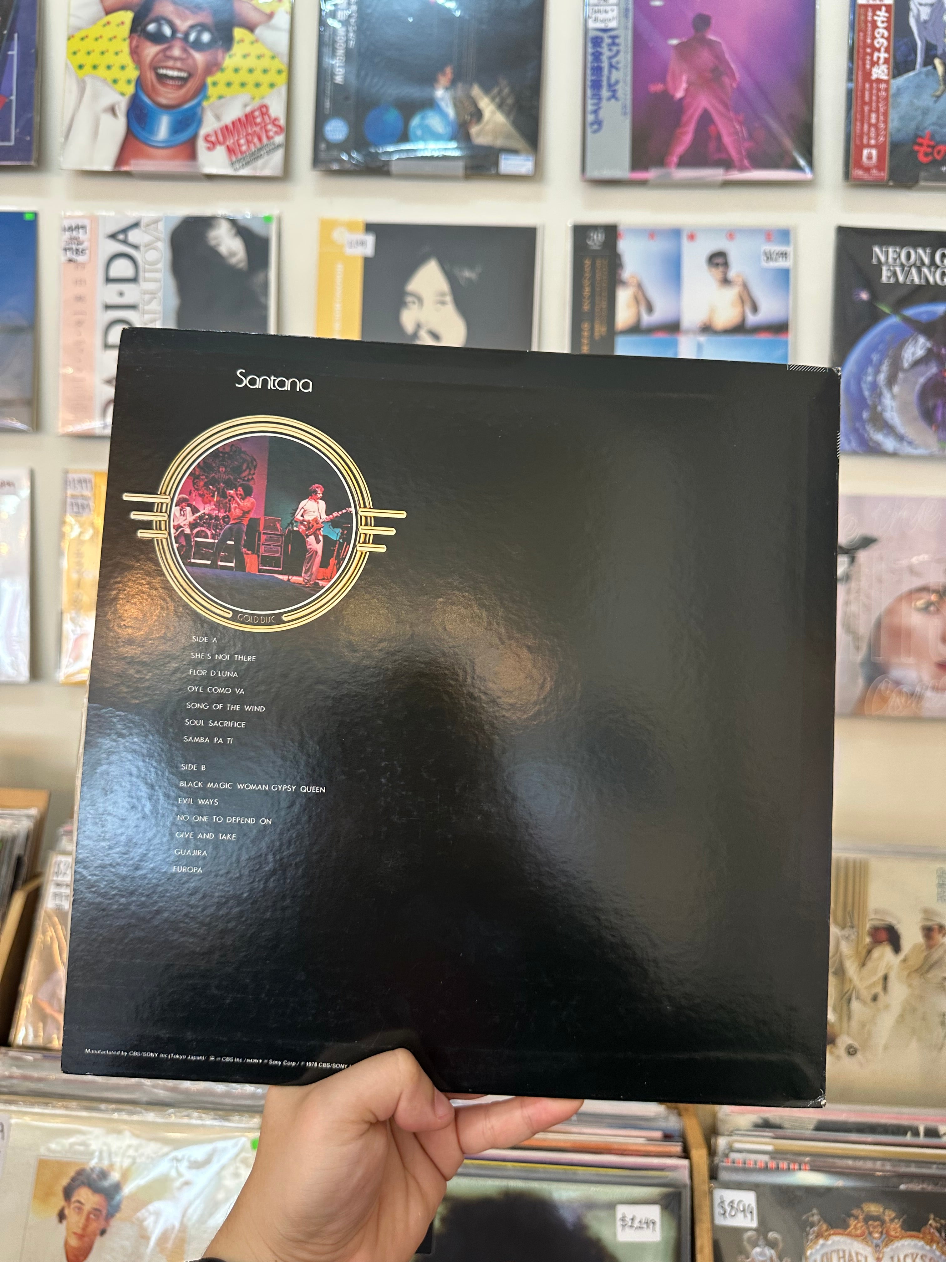 Santana – Gold Disc (JPN-1978)