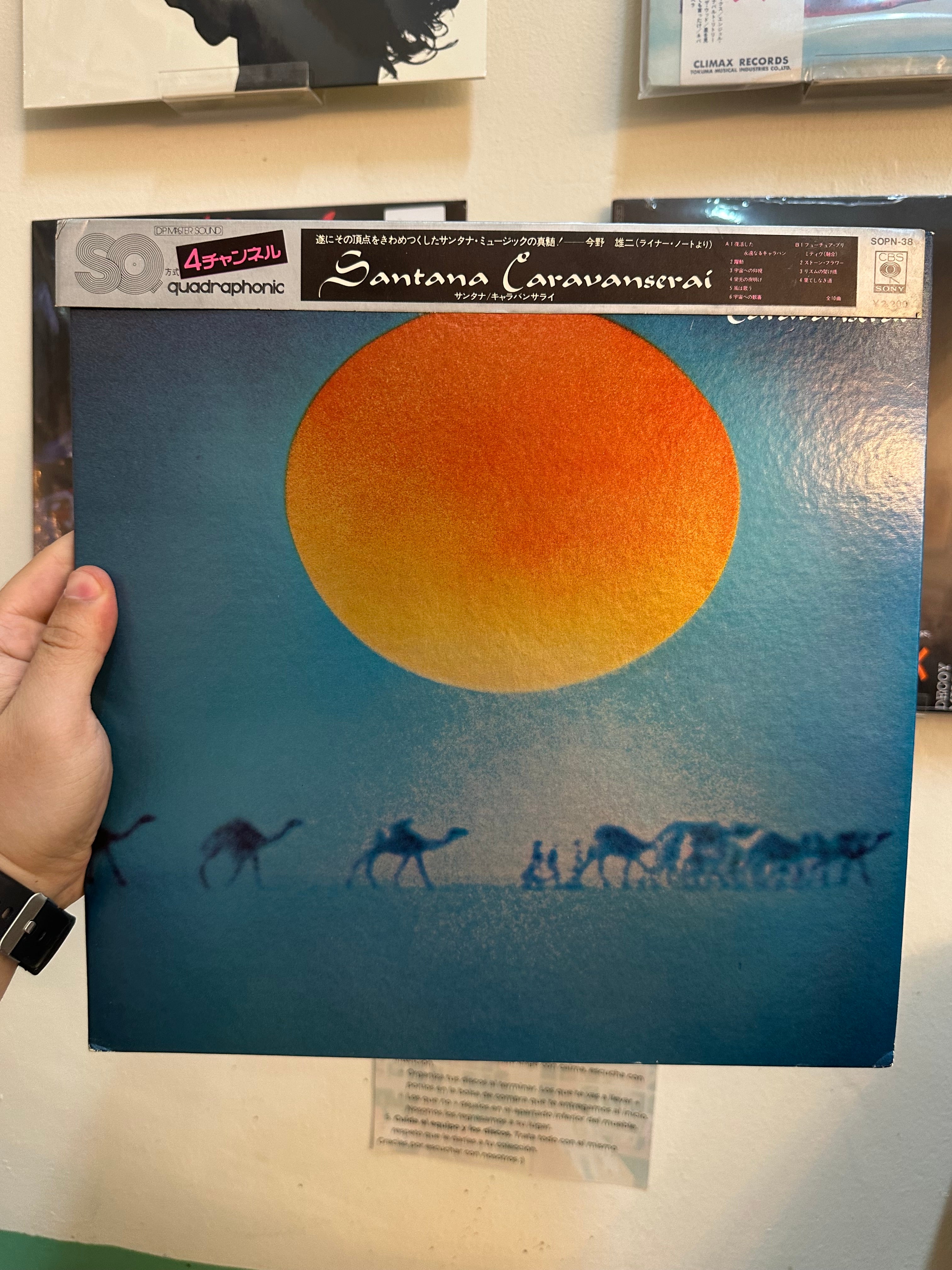 Santana – Caravanserai (JPN-1972)
