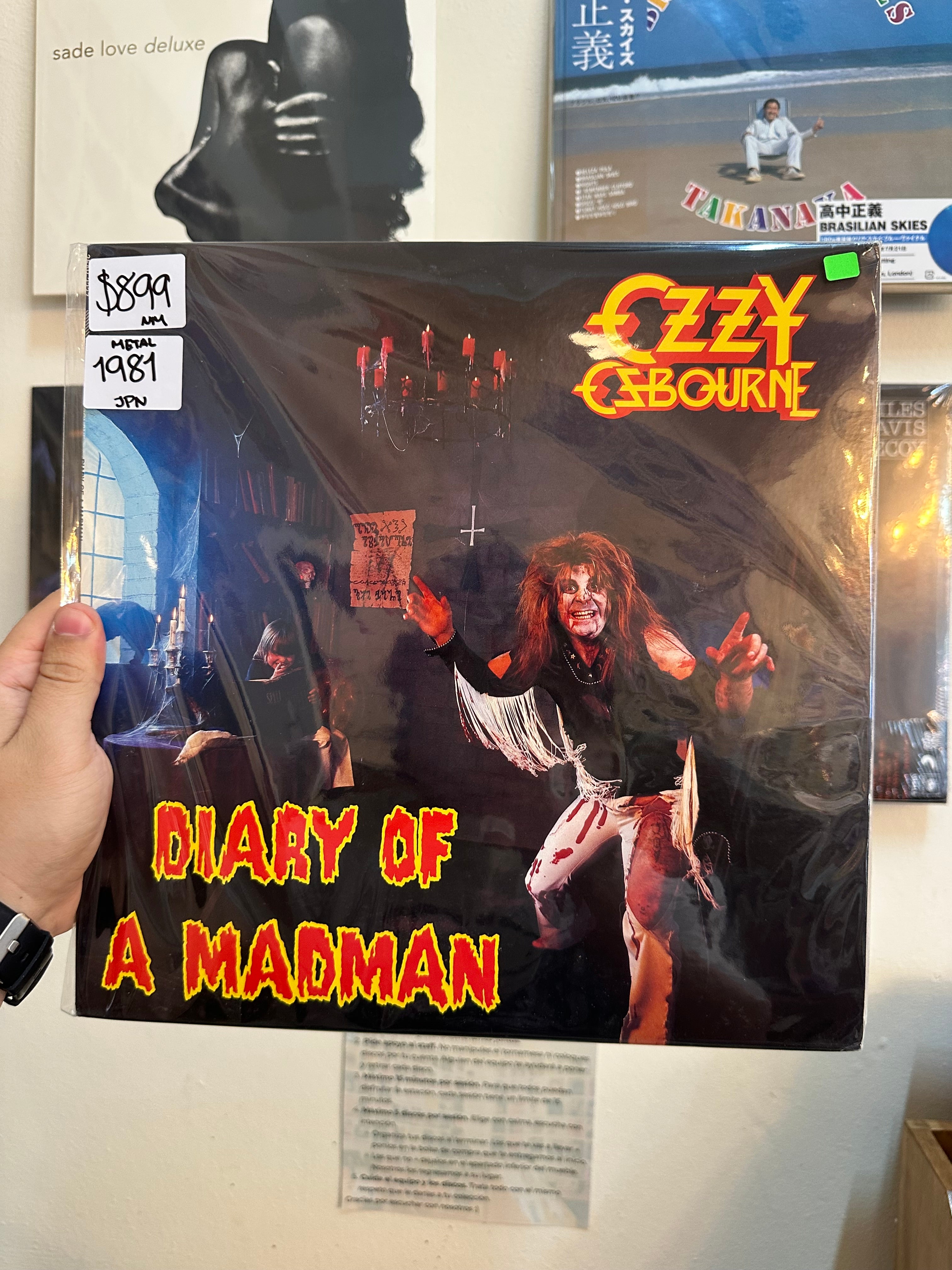 Ozzy Osbourne – Diary Of A Madman (JPN 1981)