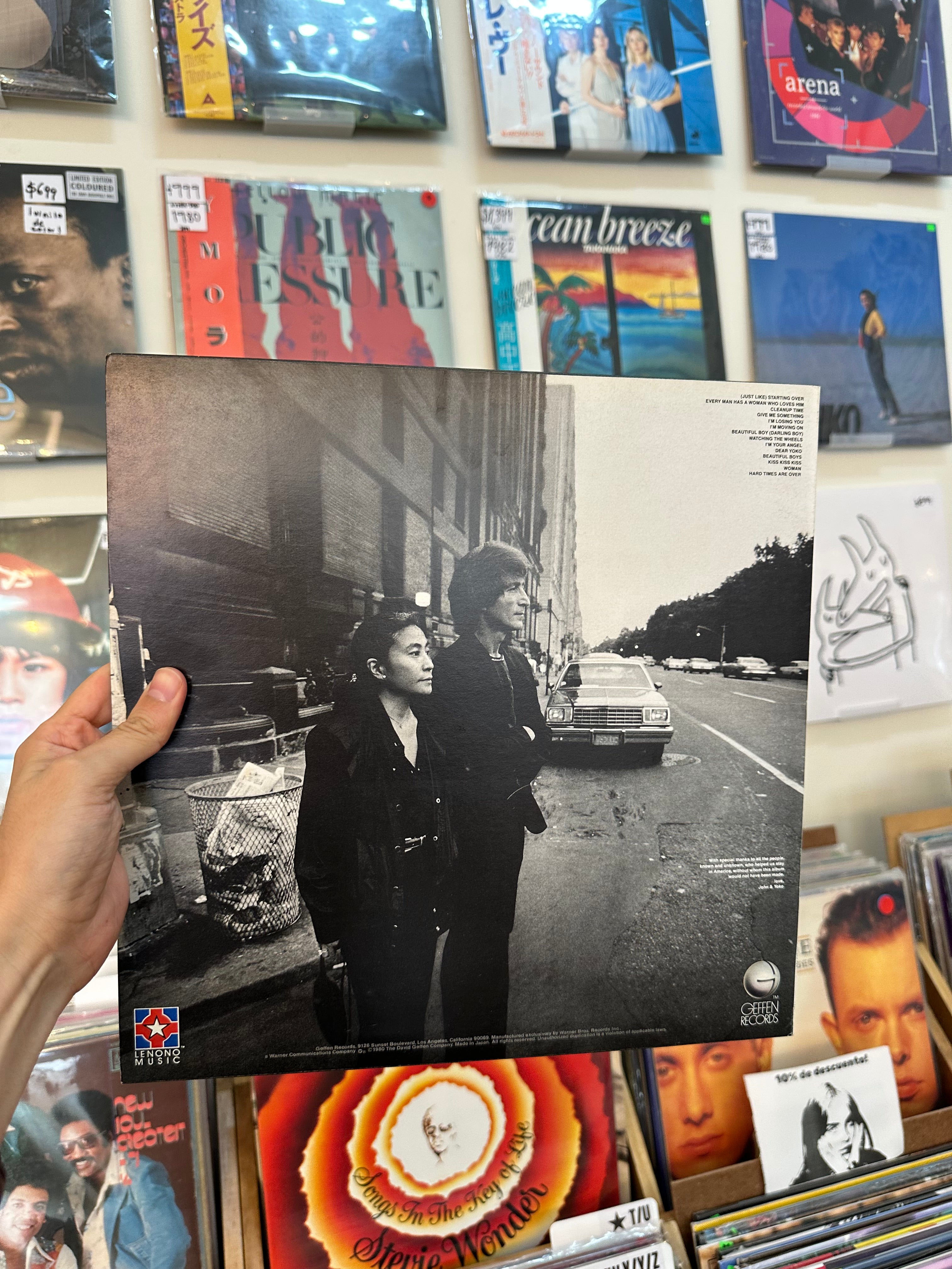 John Lennon & Yoko Ono – Double Fantasy (JPN-1980) SIN OBI
