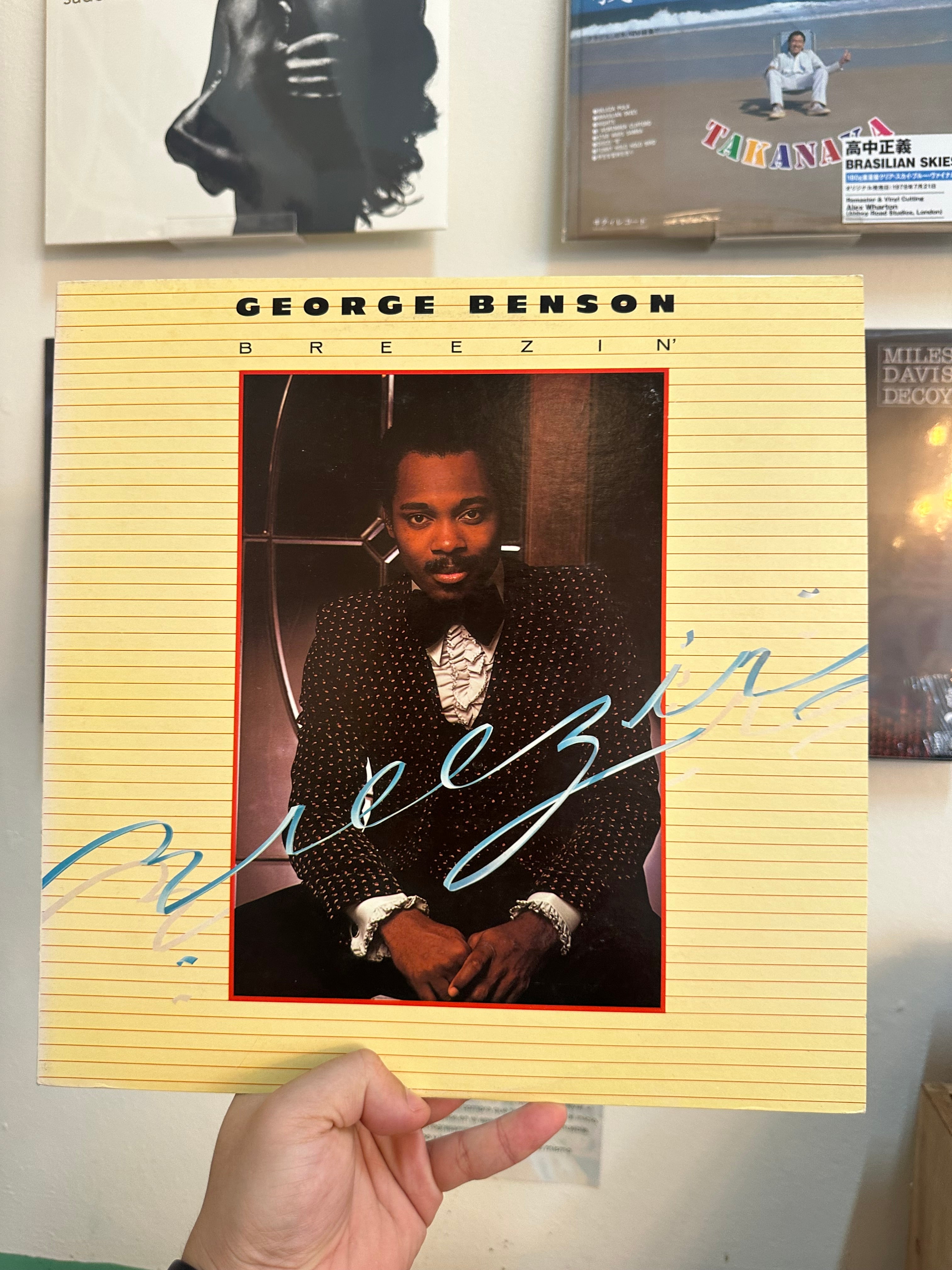 George Benson = ジョージ・ベンソン* – Breezin' = ブリージン (JPN-1976