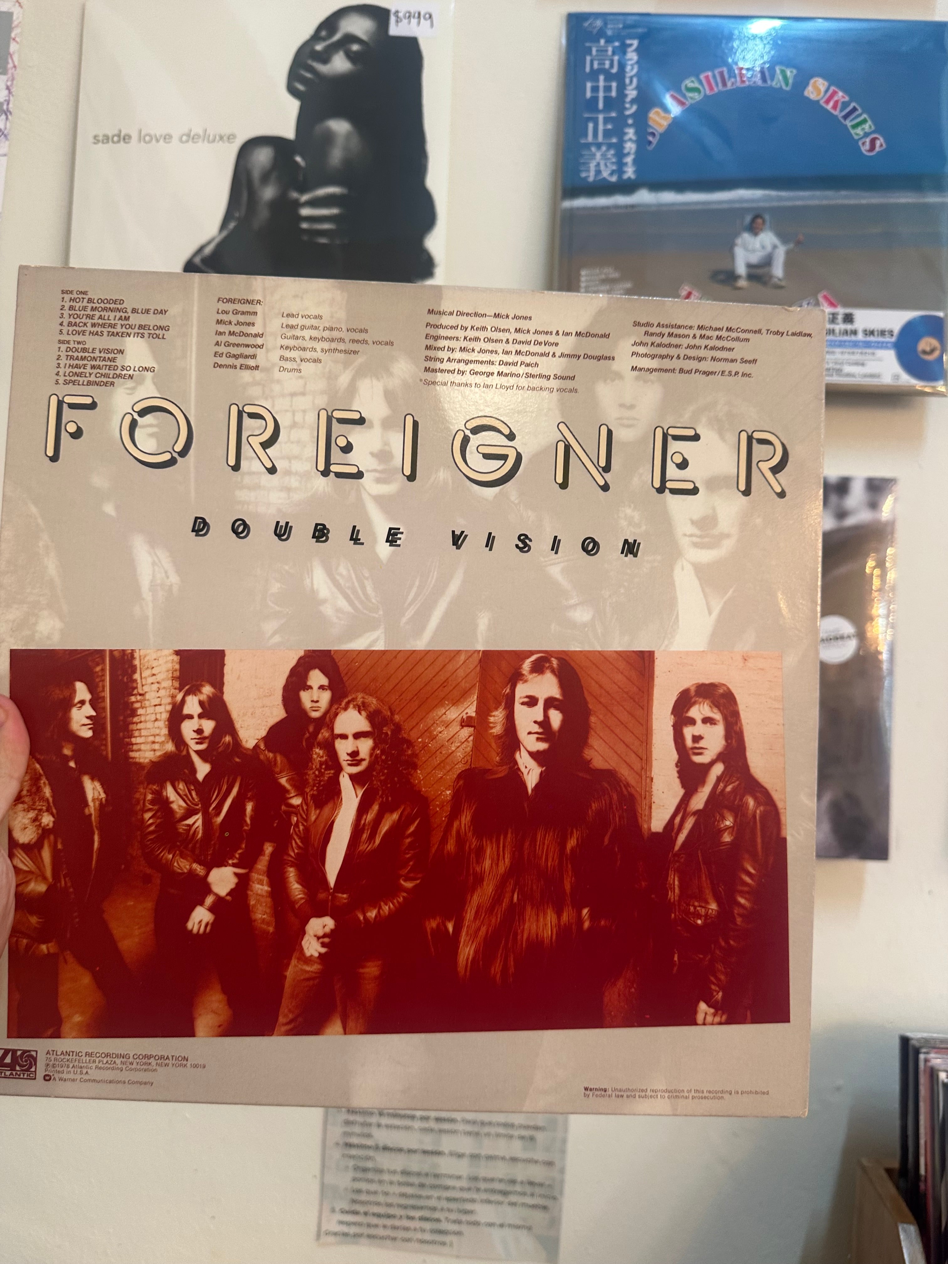 Foreigner – Double Vision (US 1978)