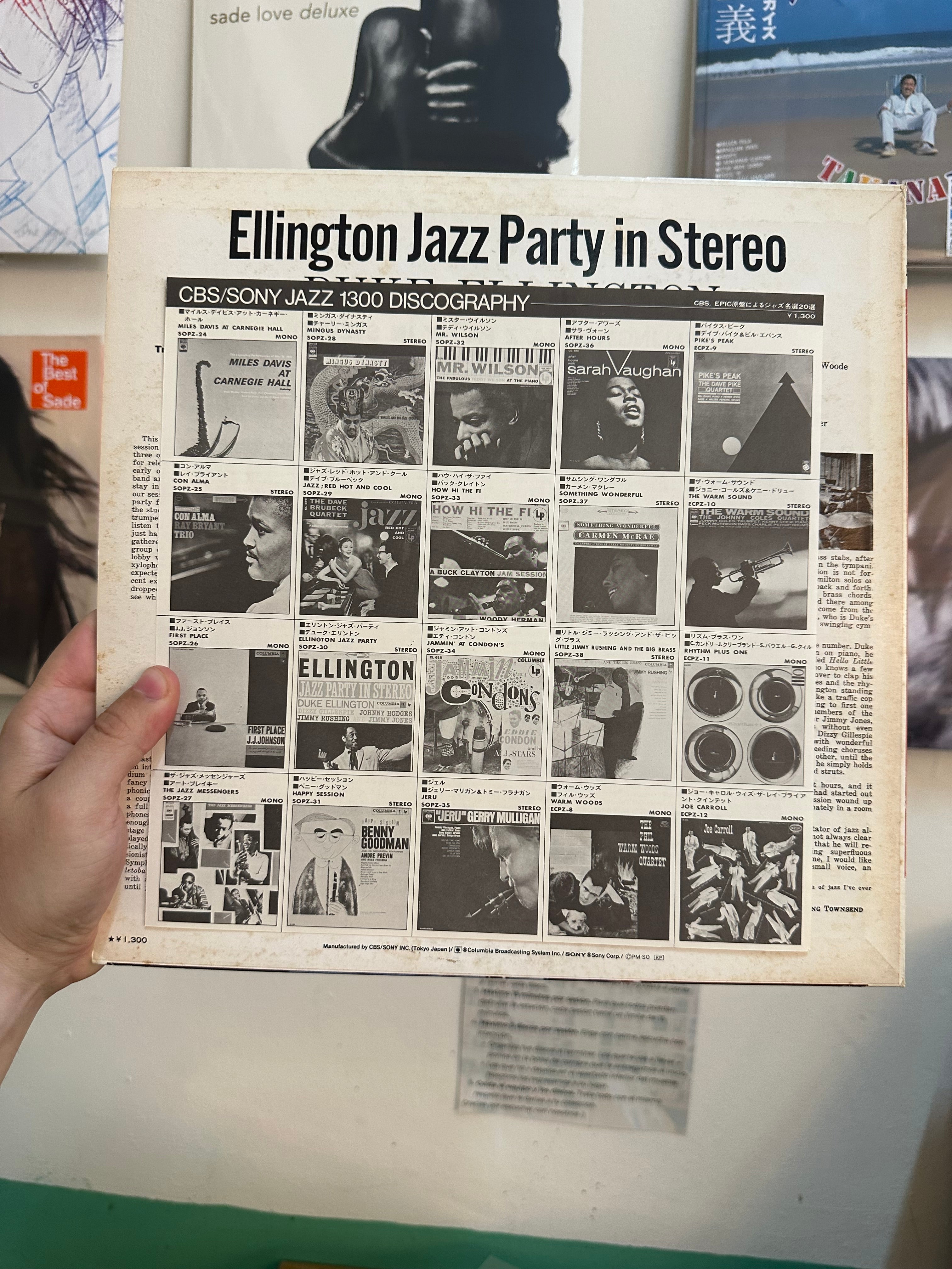 Duke Ellington And His Orchestra – Ellington Jazz Party (JPN-1973)