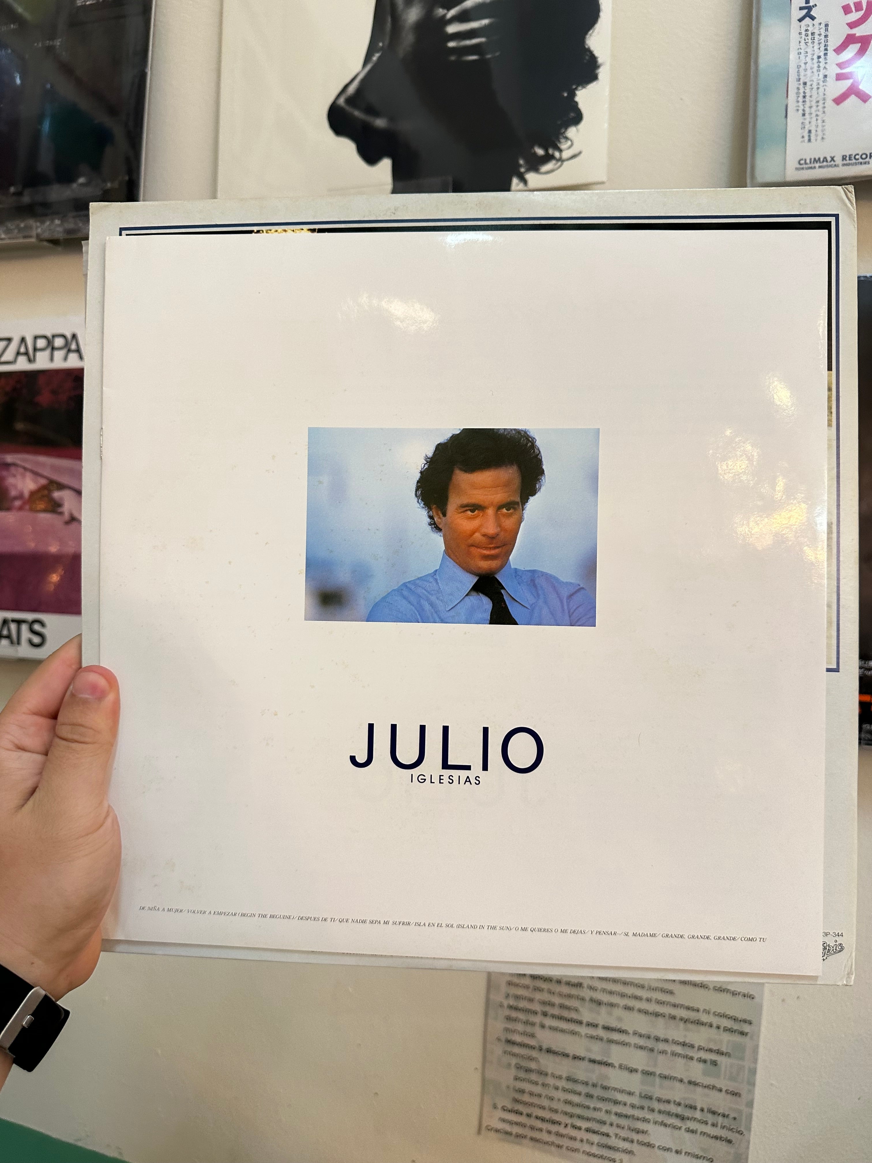 Julio Iglesias = フリオ・イグレシアス* – De Niña A Mujer = イザベラの瞳 (JPN 1981)