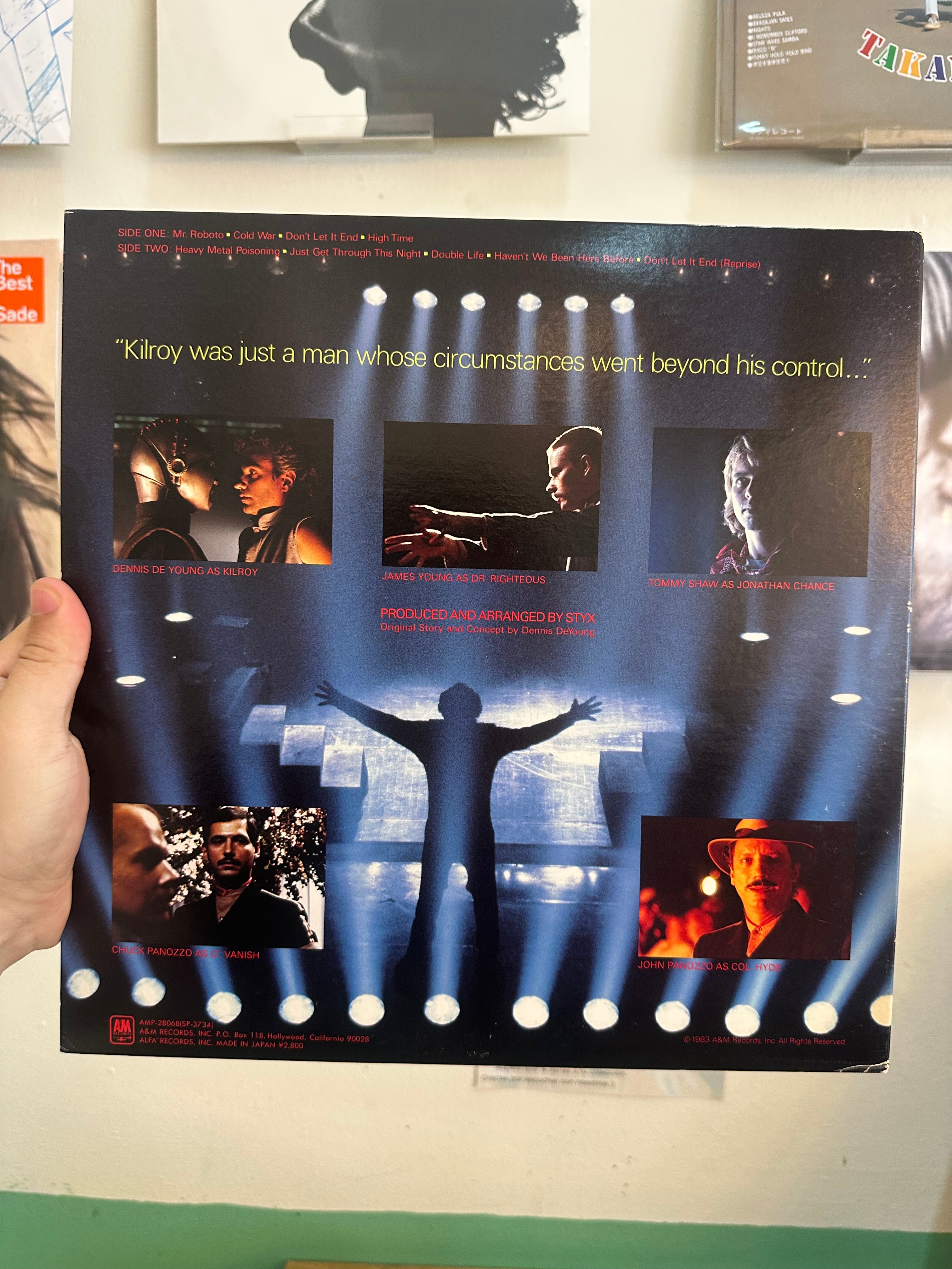 Styx – Kilroy Was Here (JPN-1983)