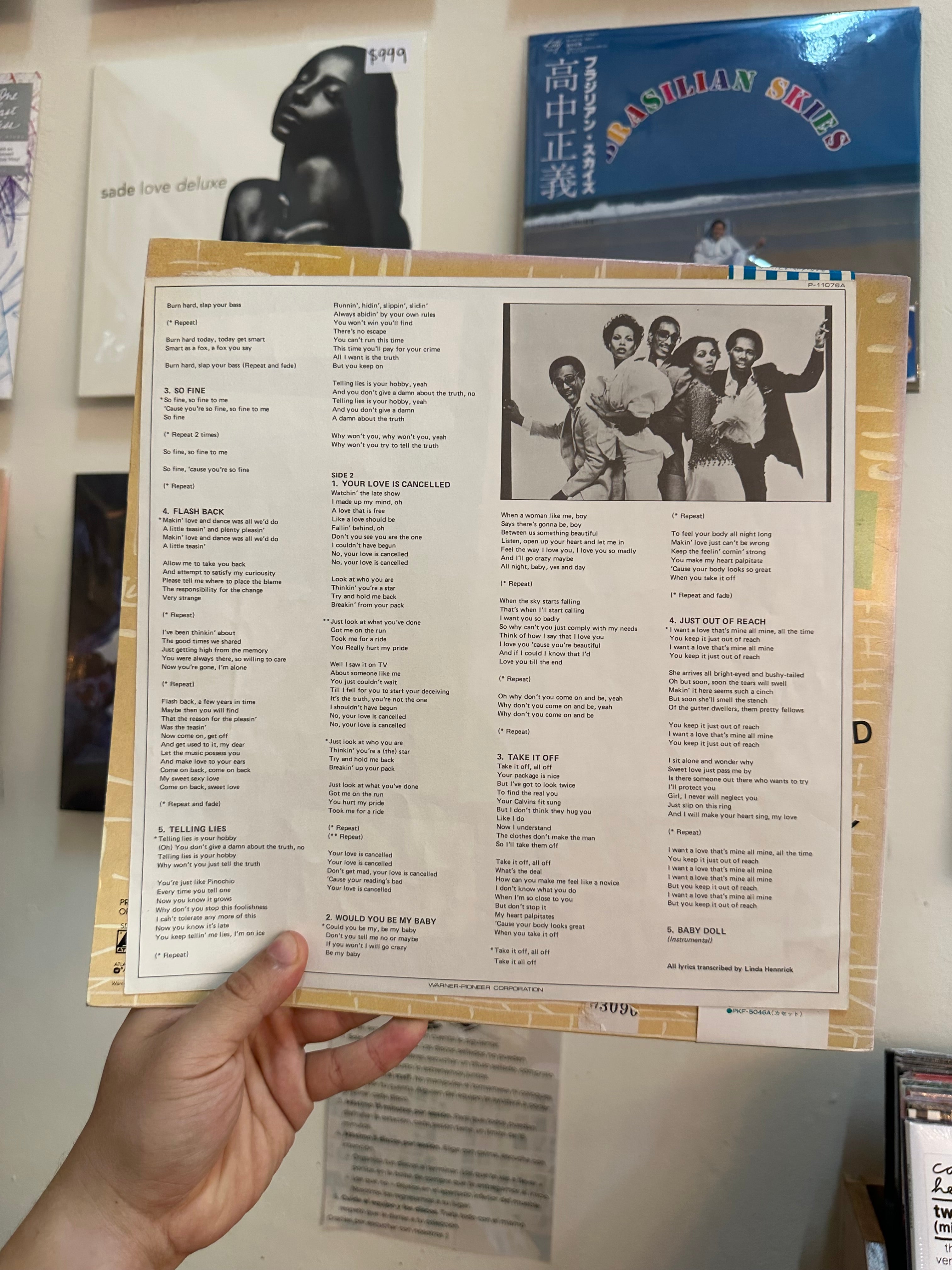 Chic – Take It Off (JPN-1981)