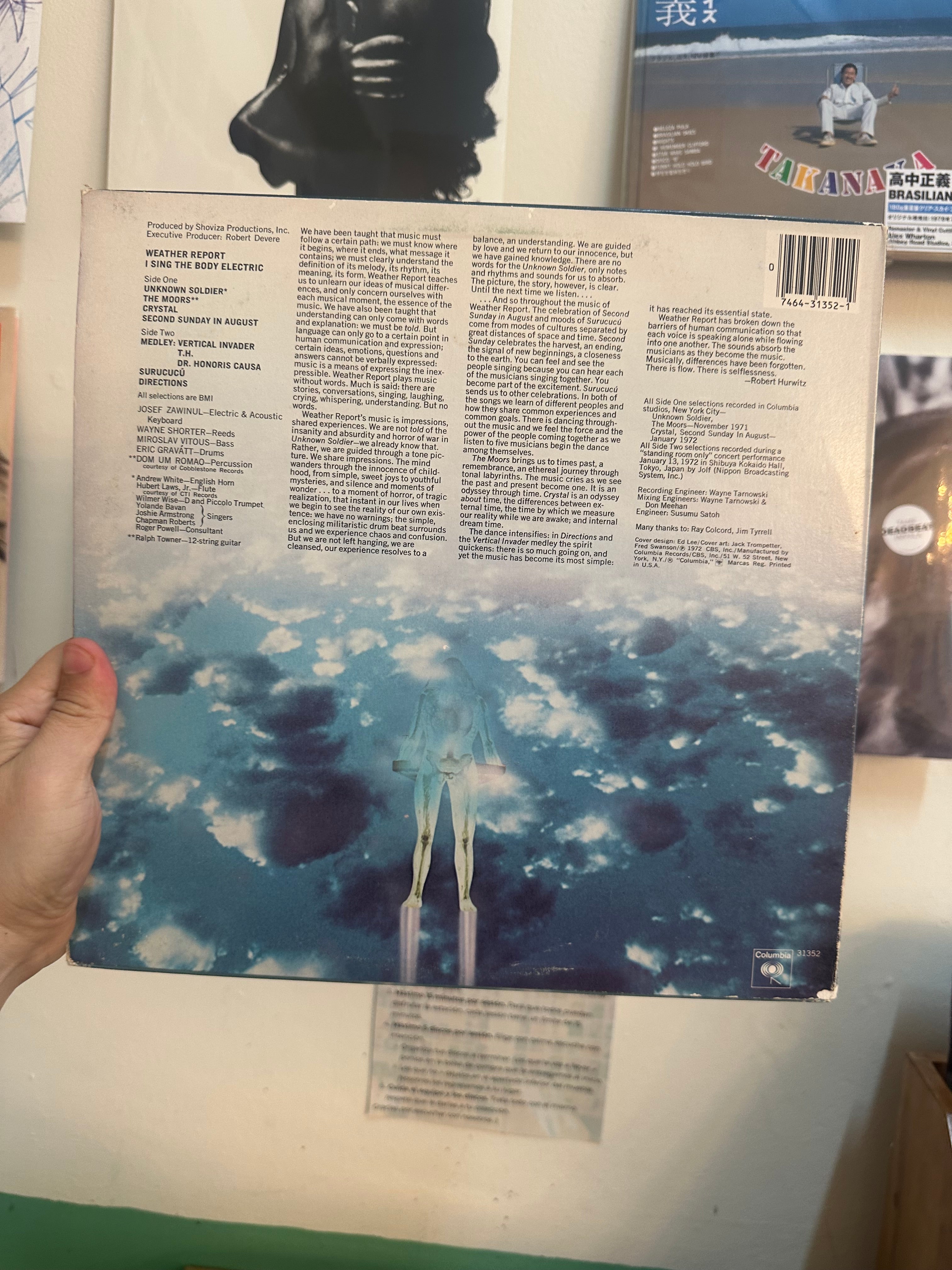 Weather Report – I Sing The Body Electric (US 1977)