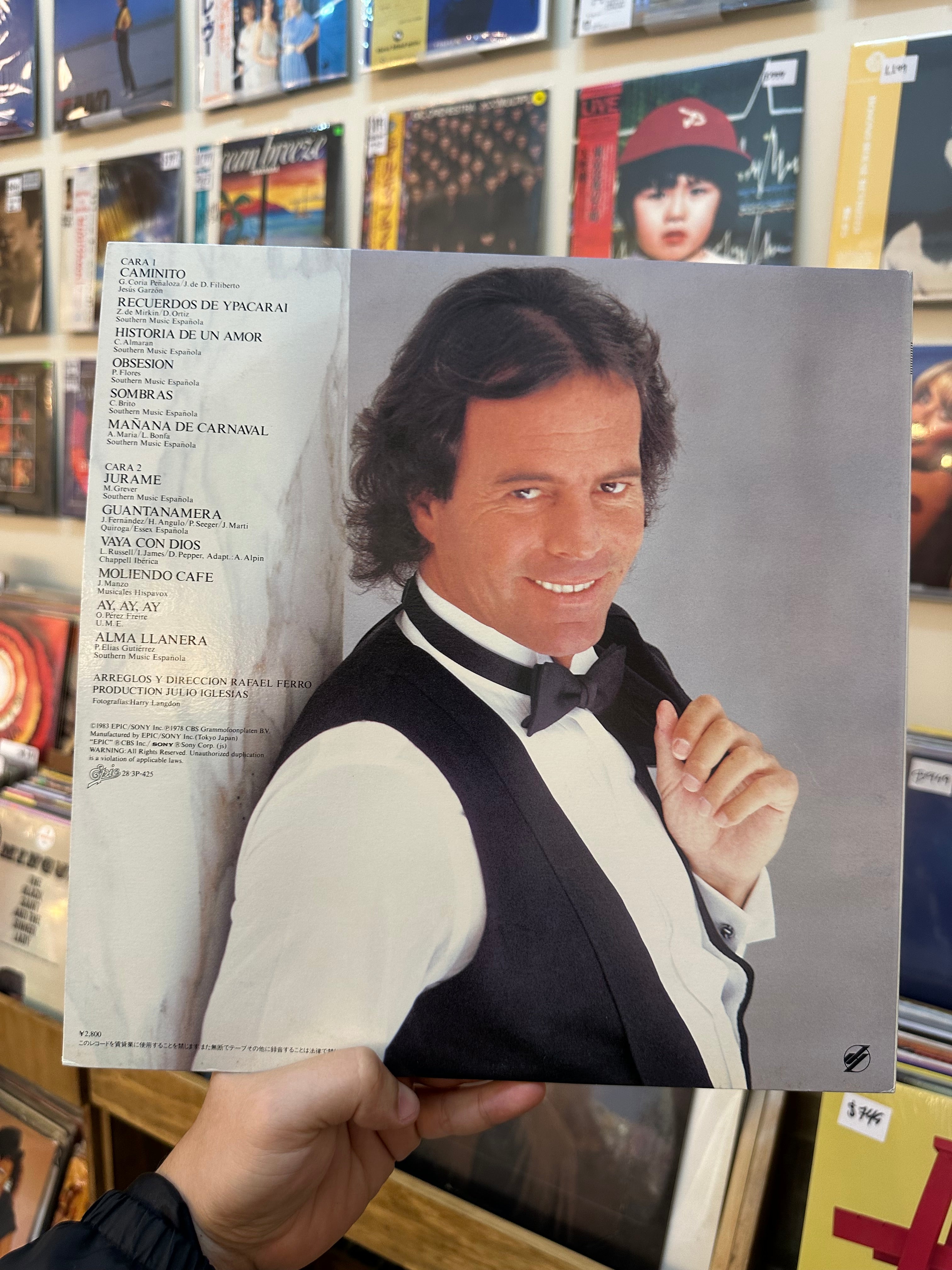 Julio Iglesias – America (JPN 1983)