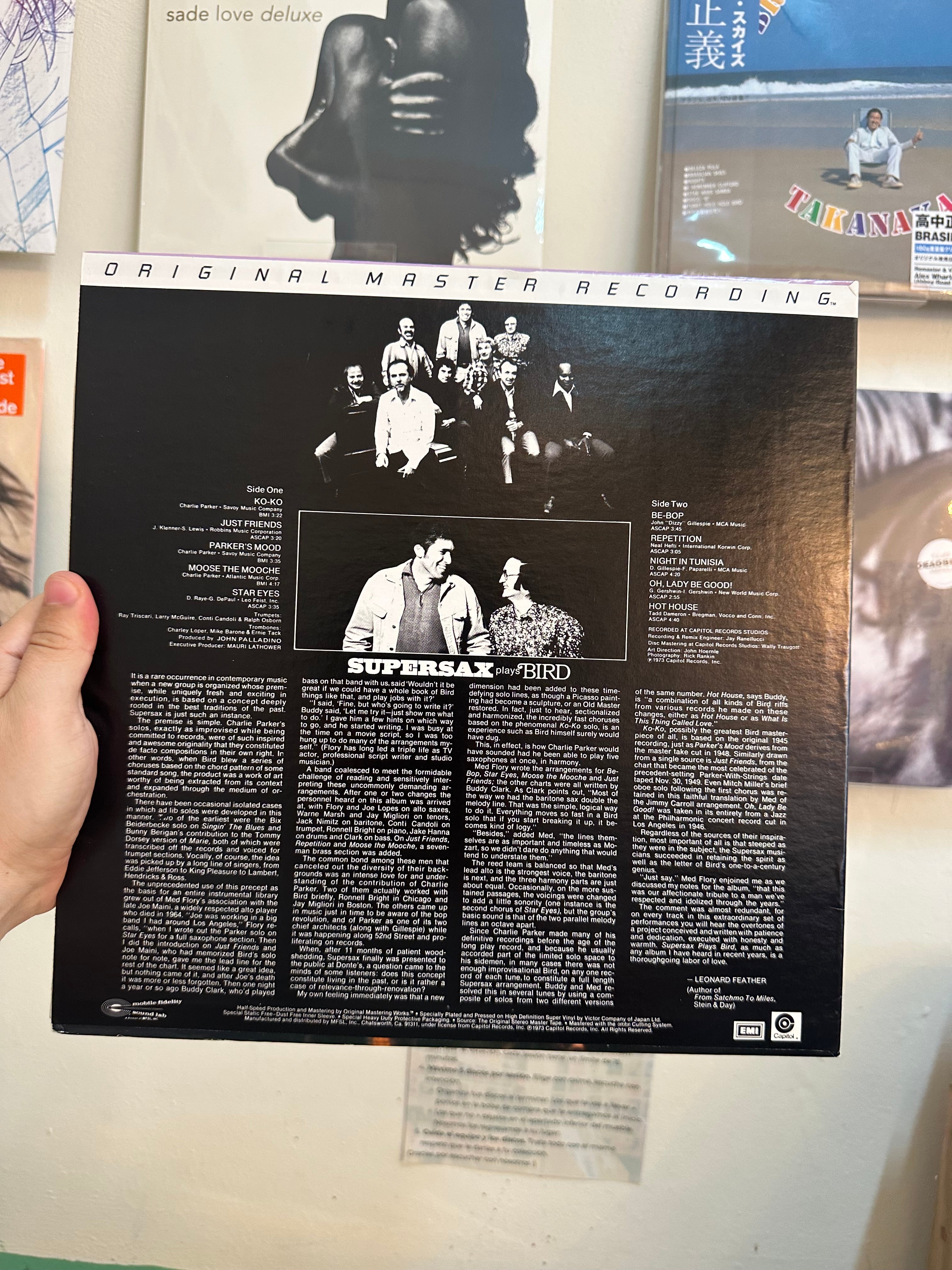 Supersax – Supersax Plays Bird (USA-1980)