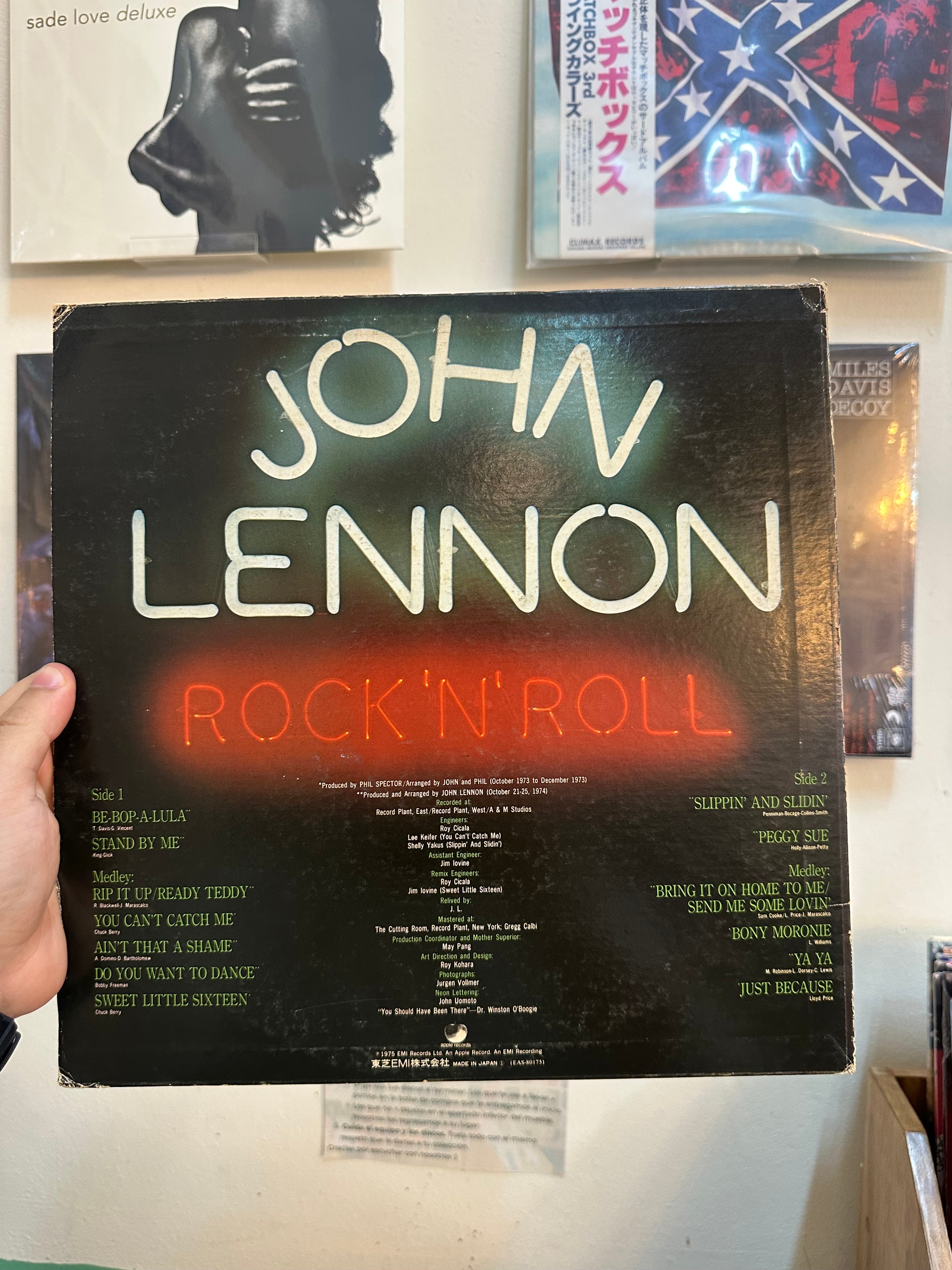 John Lennon – Rock 'N' Roll (JPN 1975)