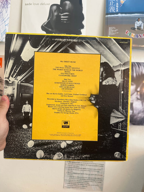 10cc – Sheet Music (USA-1974)