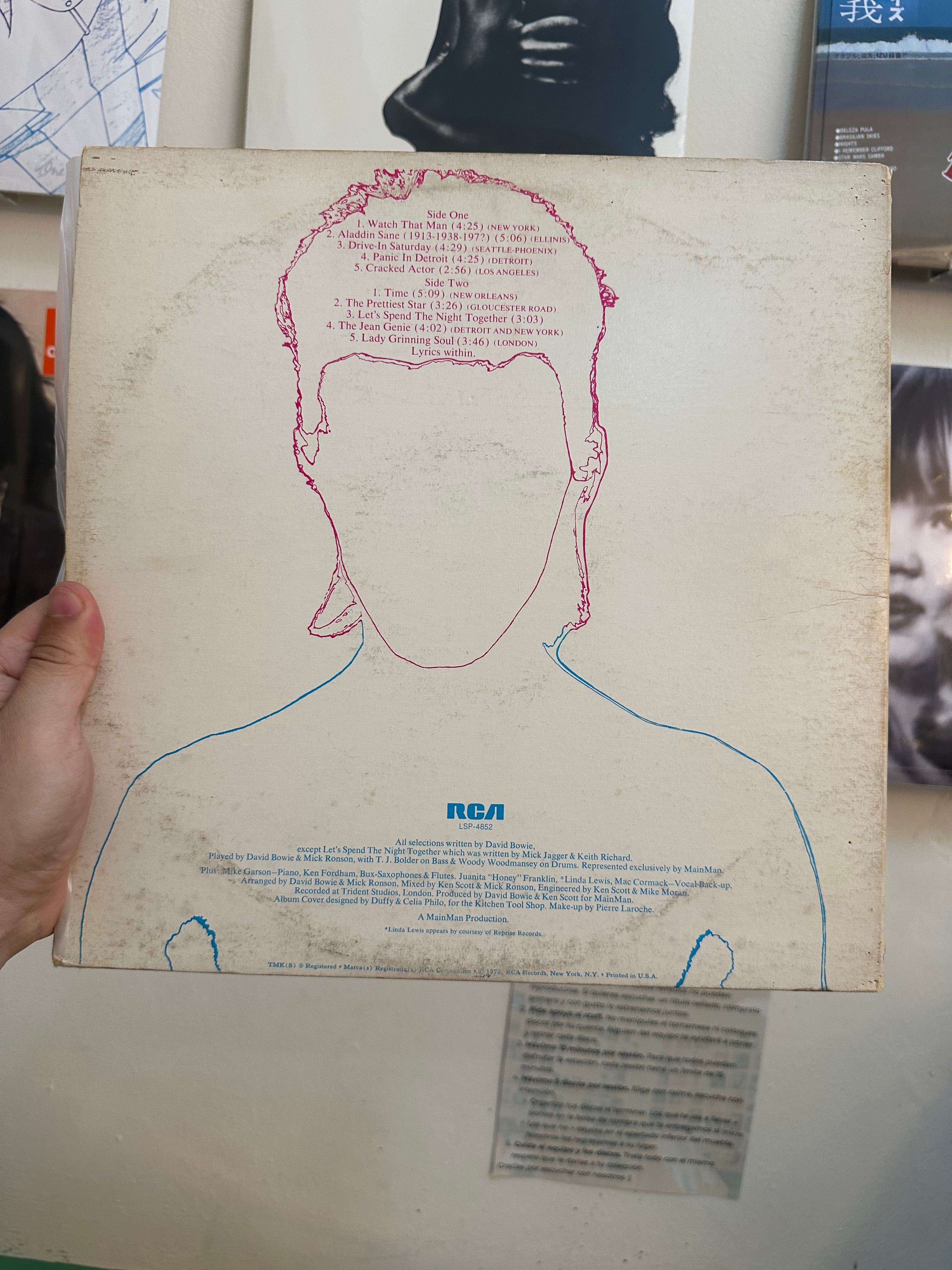 David Bowie – Aladdin Sane (USA-1973)