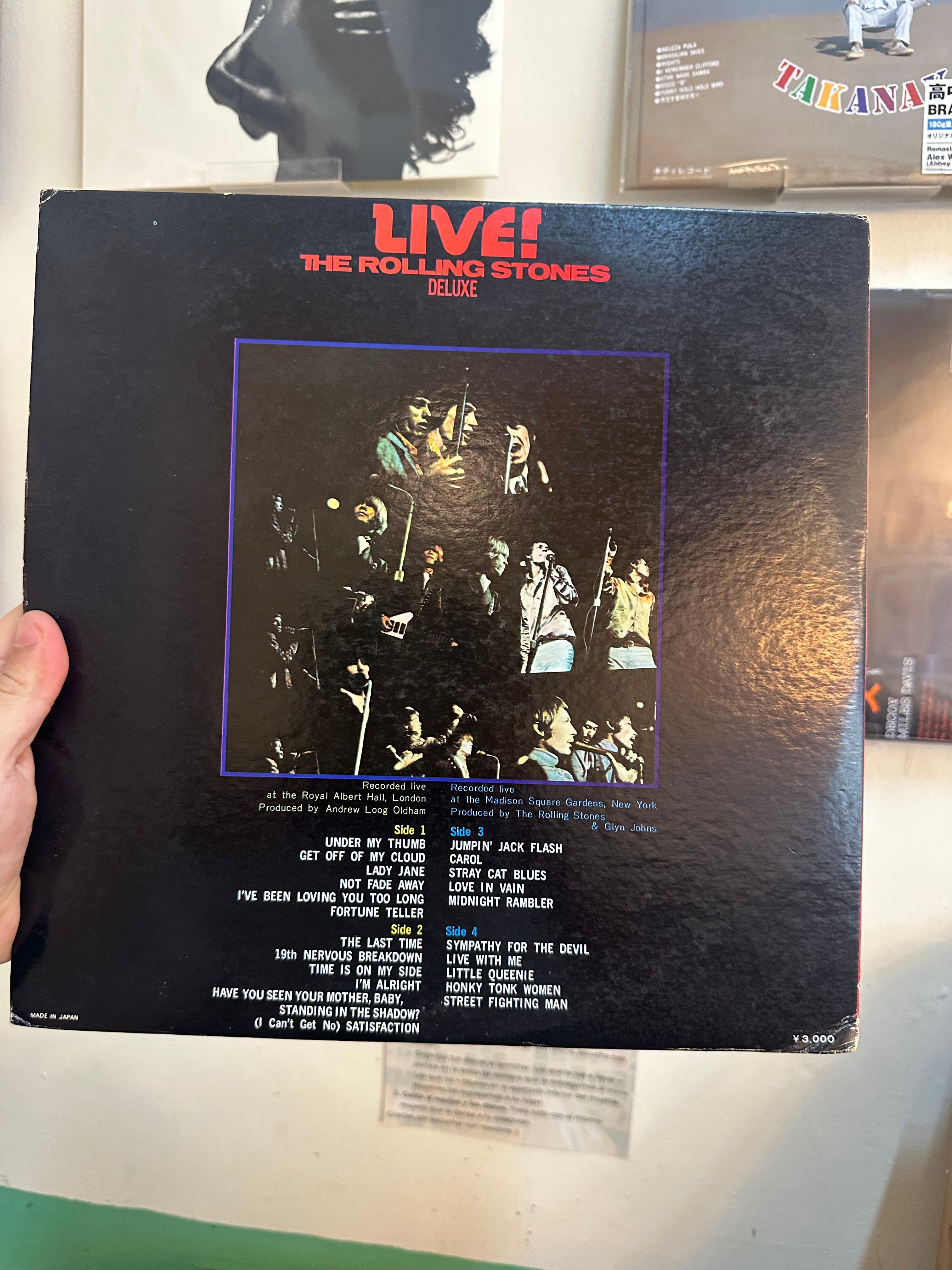 The Rolling Stones – Live! The Rolling Stones Deluxe (JPN-1973)