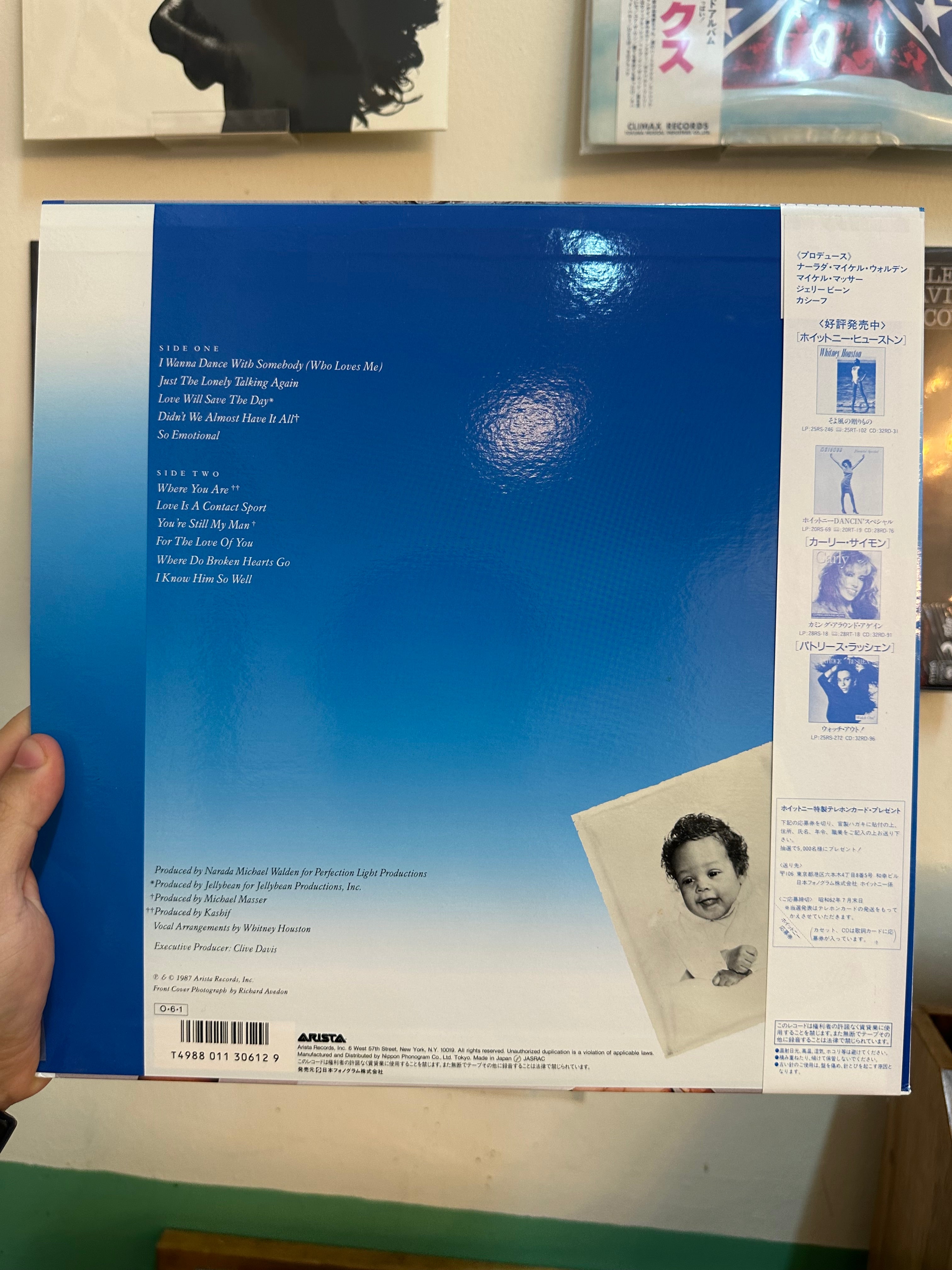 Whitney Houston – Whitney (JPN-1987)
