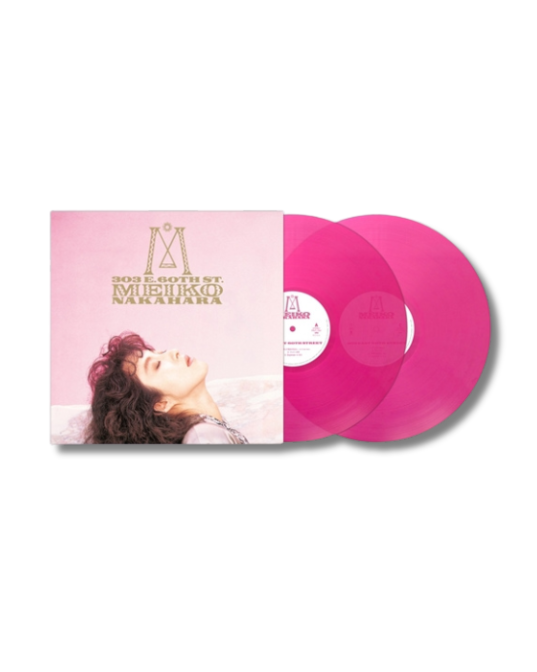 MEIKO NAKAHARA - 303 EAST 60TH STREET (2LP/CLEAR PINK VINYL/JAPANESE IMPORT)
