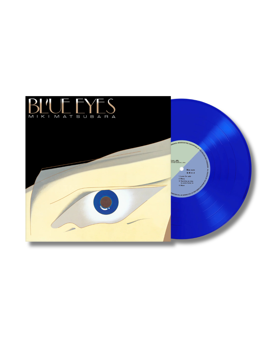 MATSUBARA,MIKI - BLUE EYES (CLEAR DEEP BLUE VINYL/JAPANESE IMPORT)