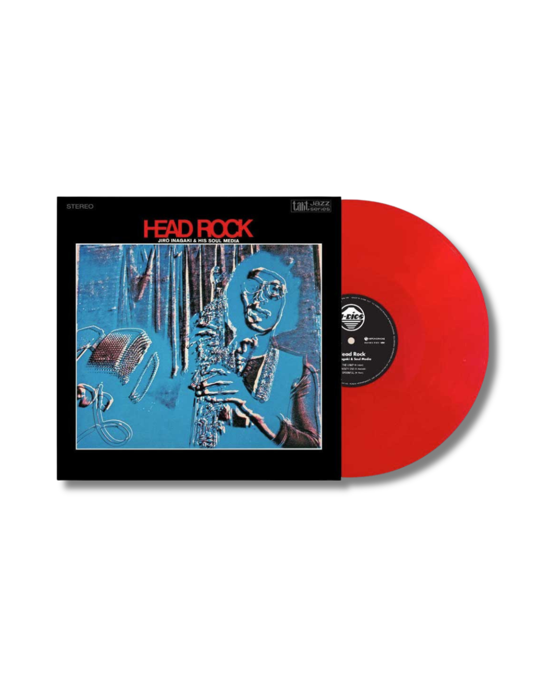 INAGAKI,JIRO &  SOUL MEDIA - HEAD ROCK (CLEAR RED VINYL/JAPANESE IMPORT)