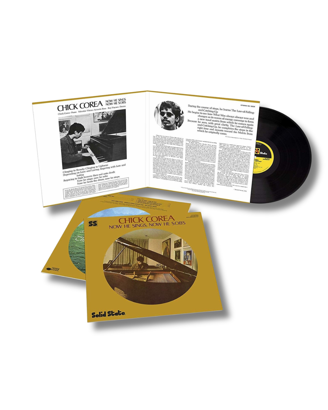 CHICK COREA - NOW HE SINGS, NOW HE SOBS