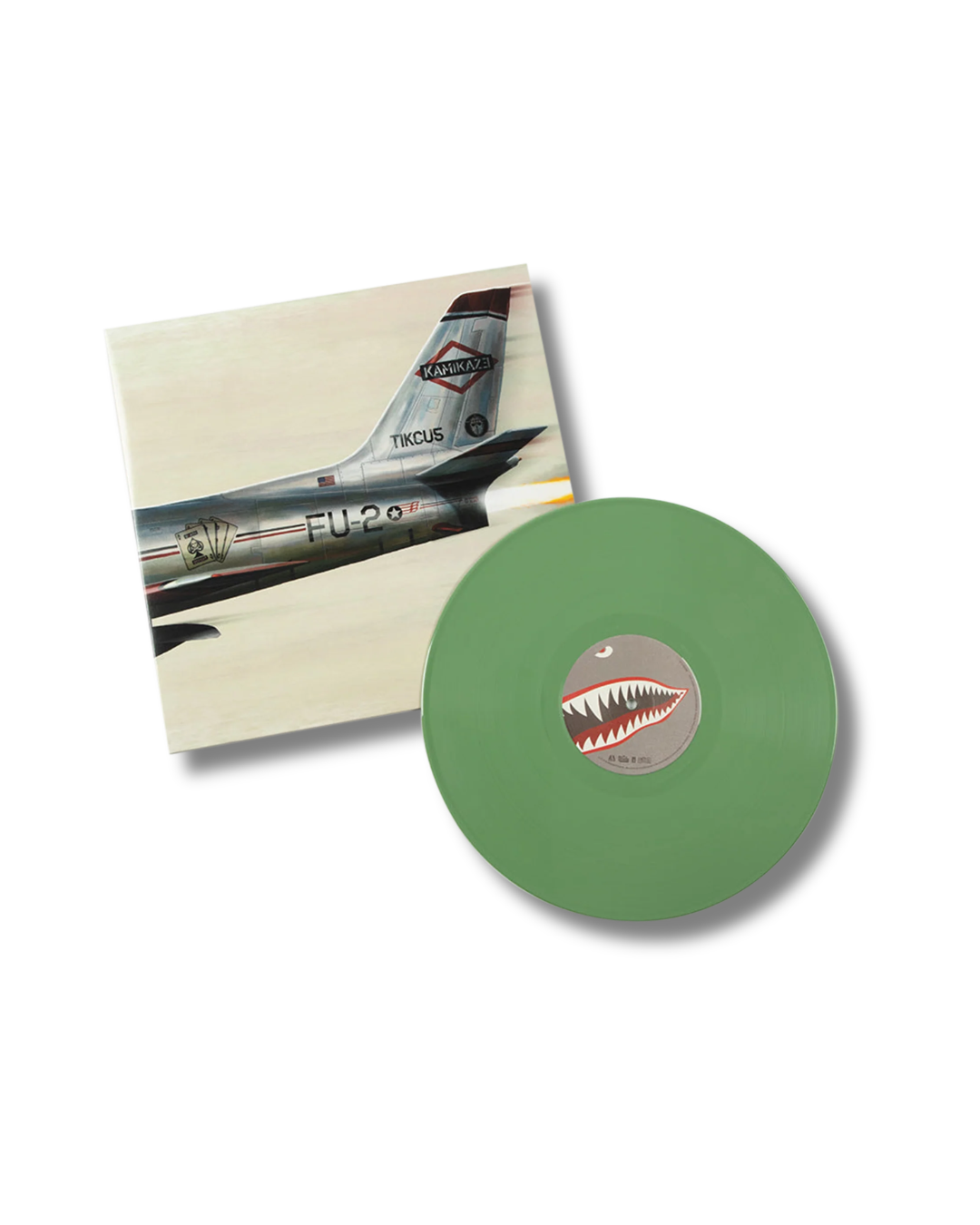 EMINEM - KAMIKAZE (OPAQUE OLIVE GREEN VINYL/GATEFOLD JACKET)