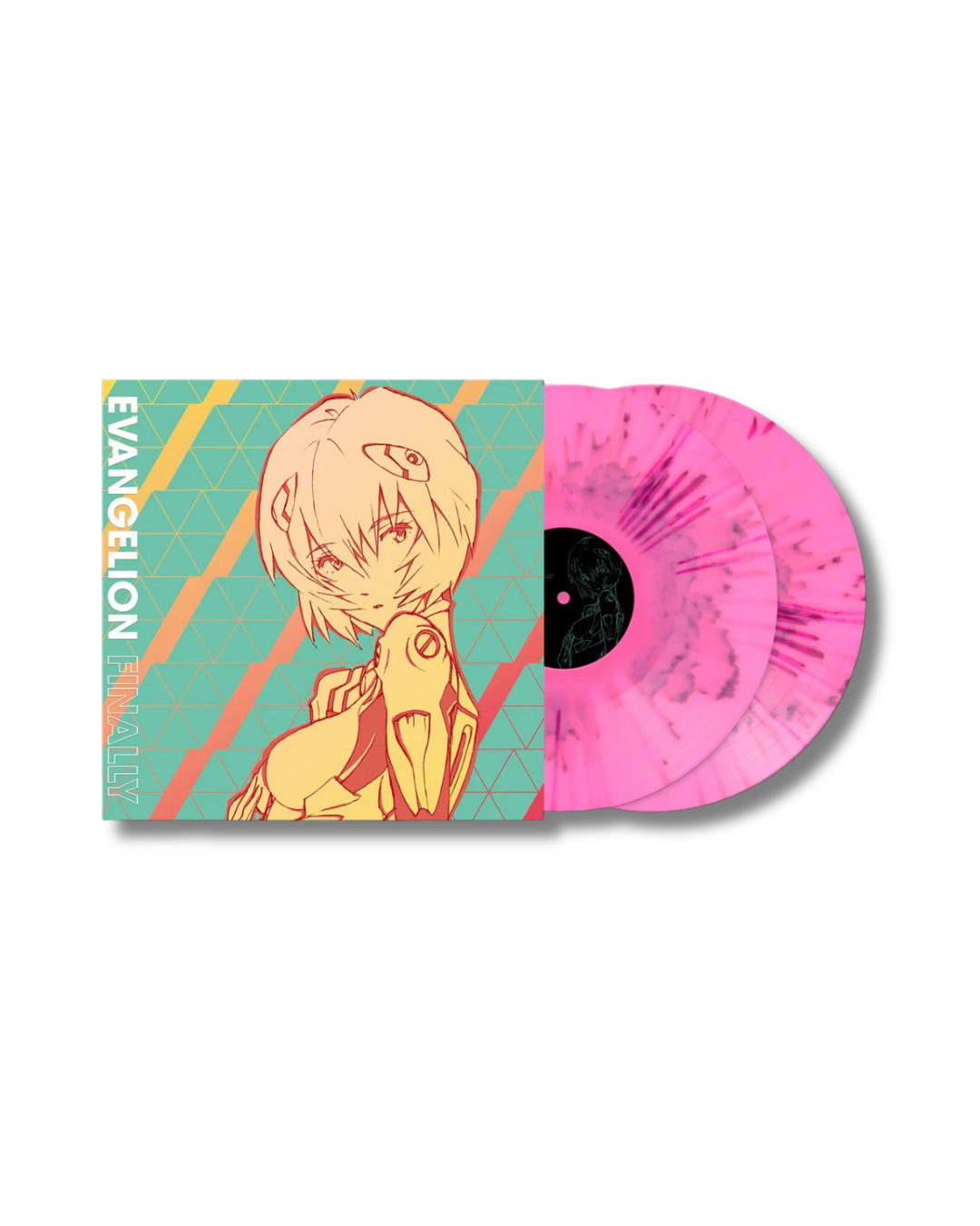 EVANGELION FINALLY OST (2LP/PINK SPLATTER VINYL)