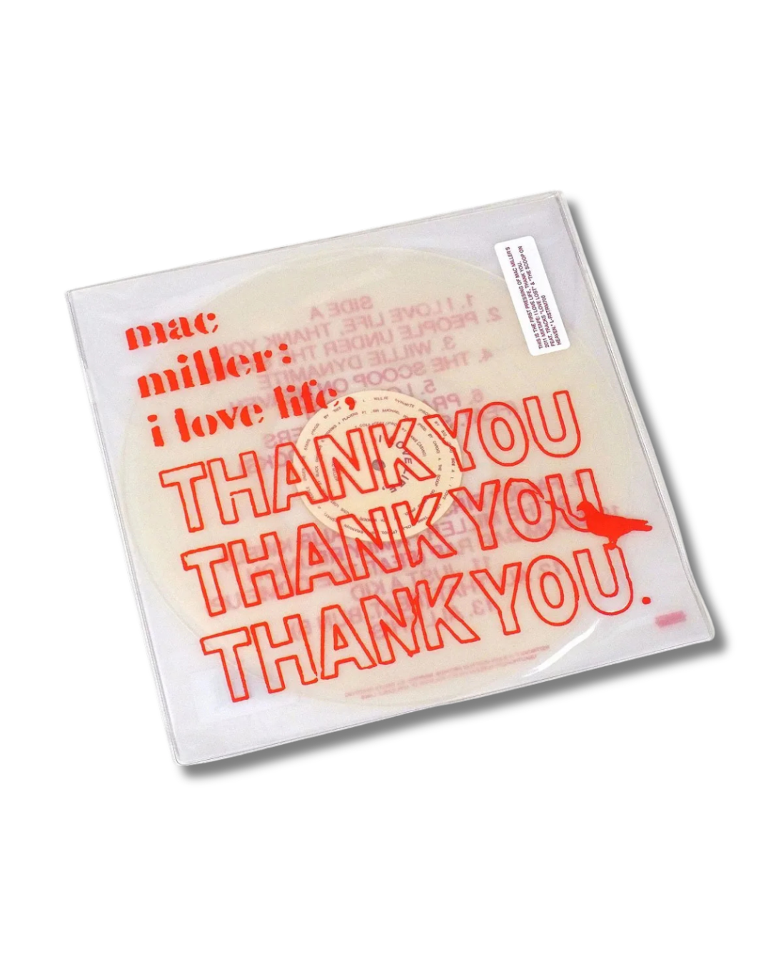 MAC MILLER - I LOVE LIFE, THANK YOU (CLEAR VINYL)