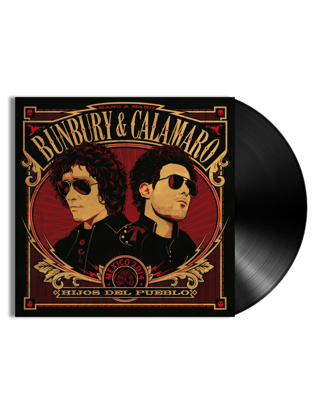 BUNBURY & CALAMARO - HIJOS DEL PUEBLO ( MEXICO 2014)