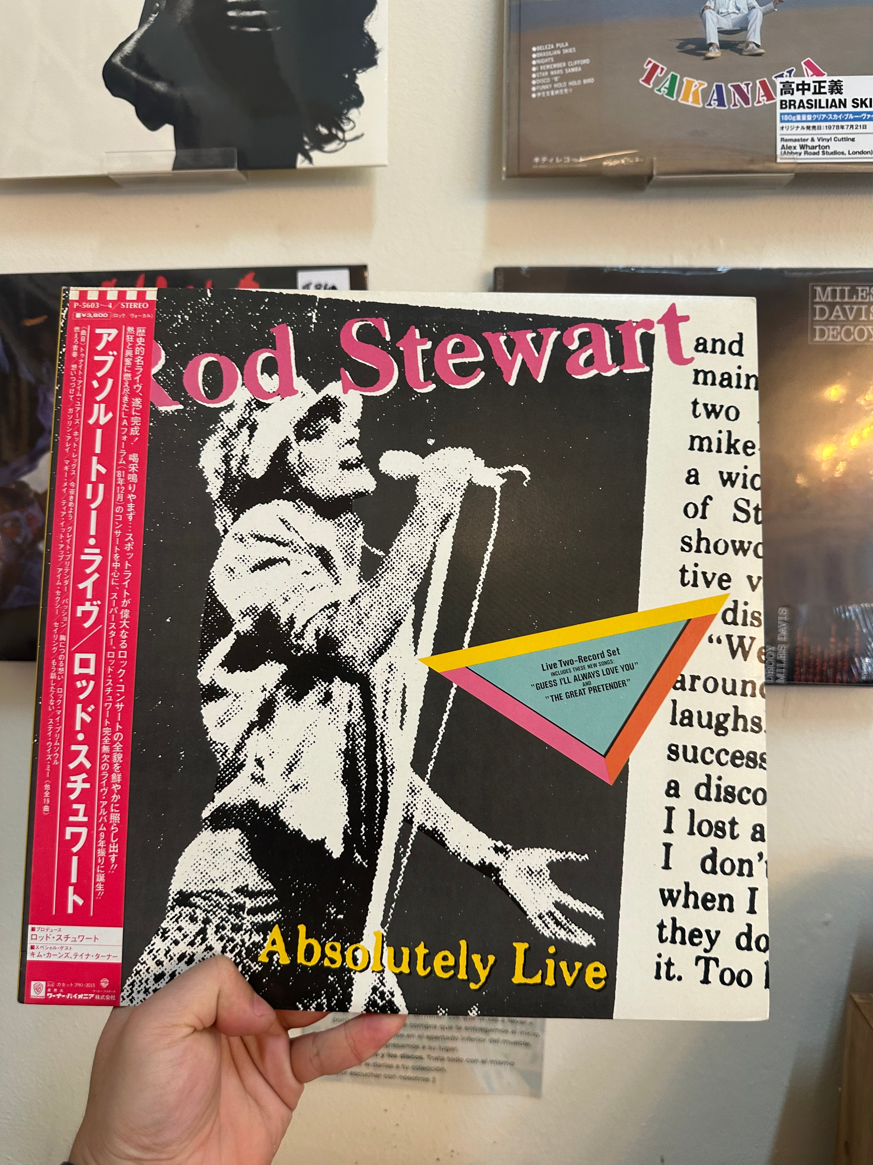 Rod Stewart – Absolutely Live (JPN-1982)