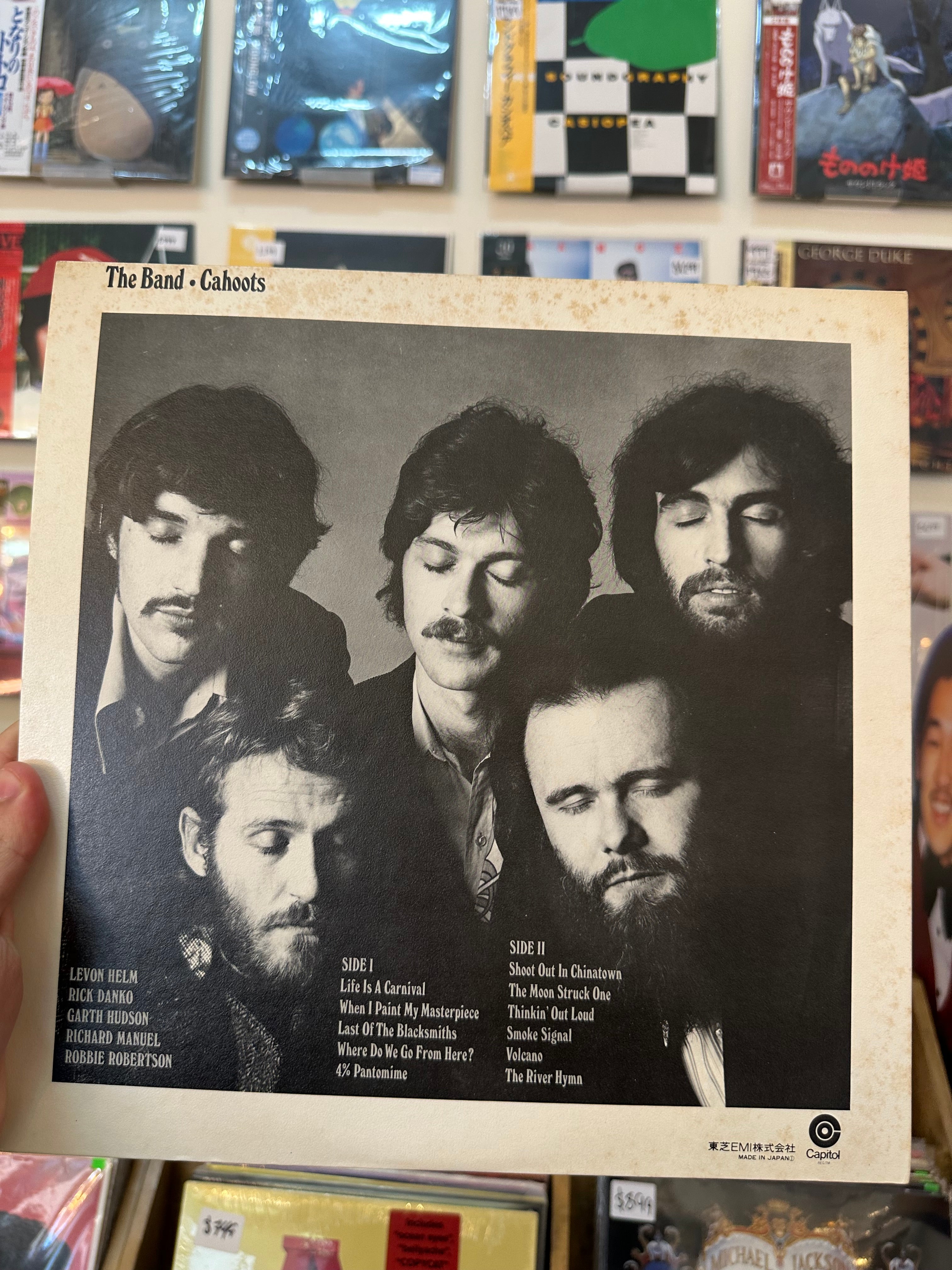 The Band – Cahoots (JPN 1971)