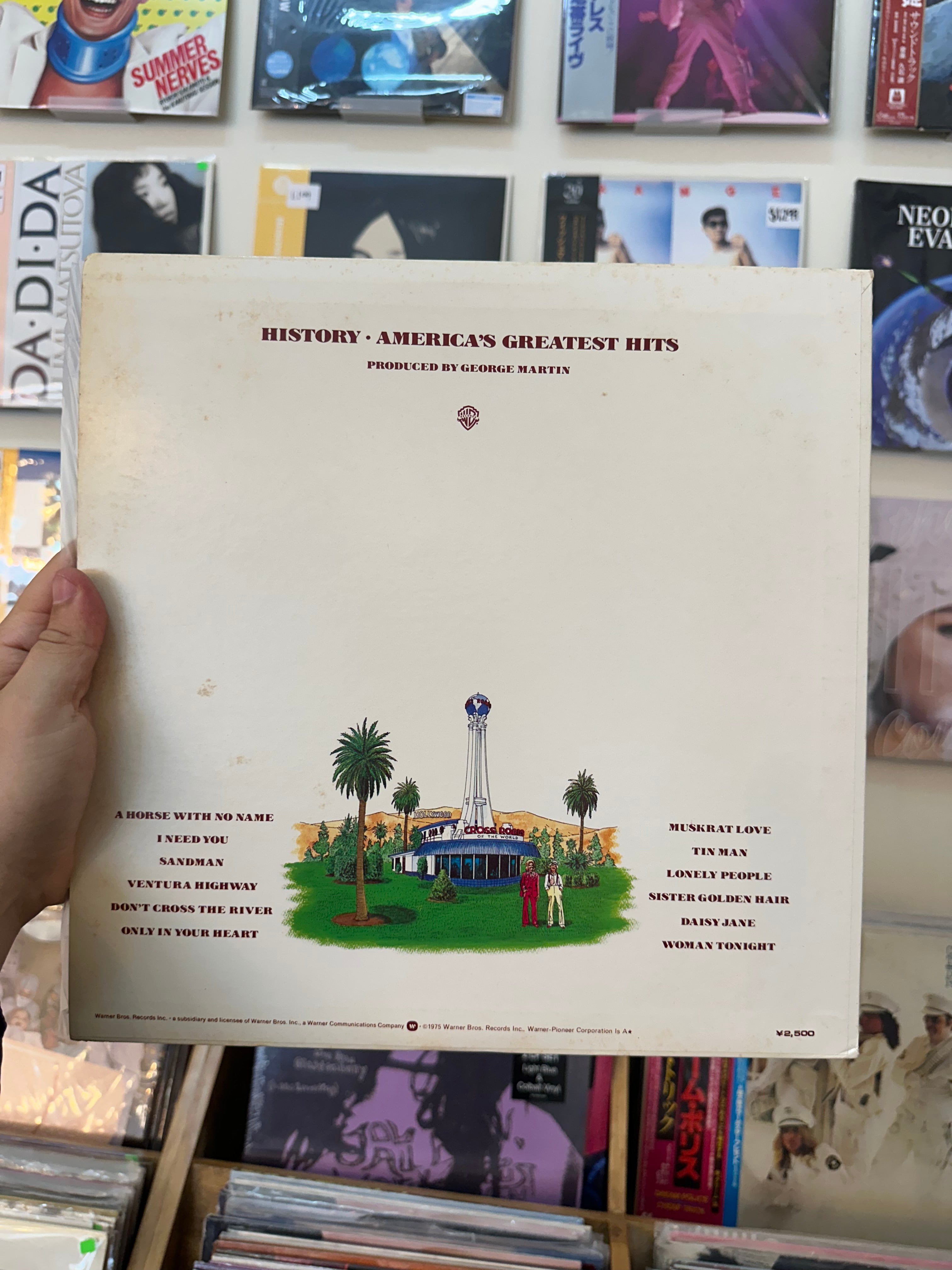 America – History · America's Greatest Hits (JPN-1975)